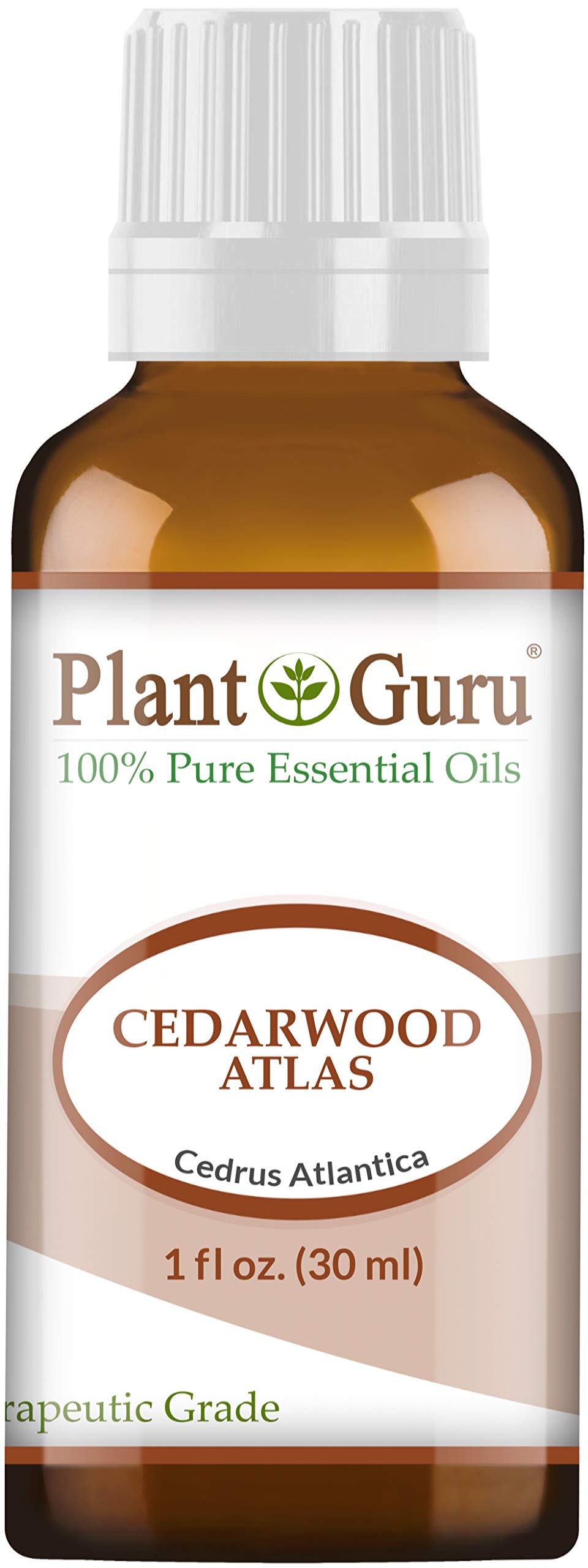 100% Pure Cedarwood (Atlas) Essential Oil 1 oz / 30ml - Undiluted Therapeutic Grade for Skin Care, Hair Growth & Body Wellness | Aromatherapy Diffuser, DIY Soap Making, Massage & Relaxation | Perfect for Stress Relief & Sleep Aid