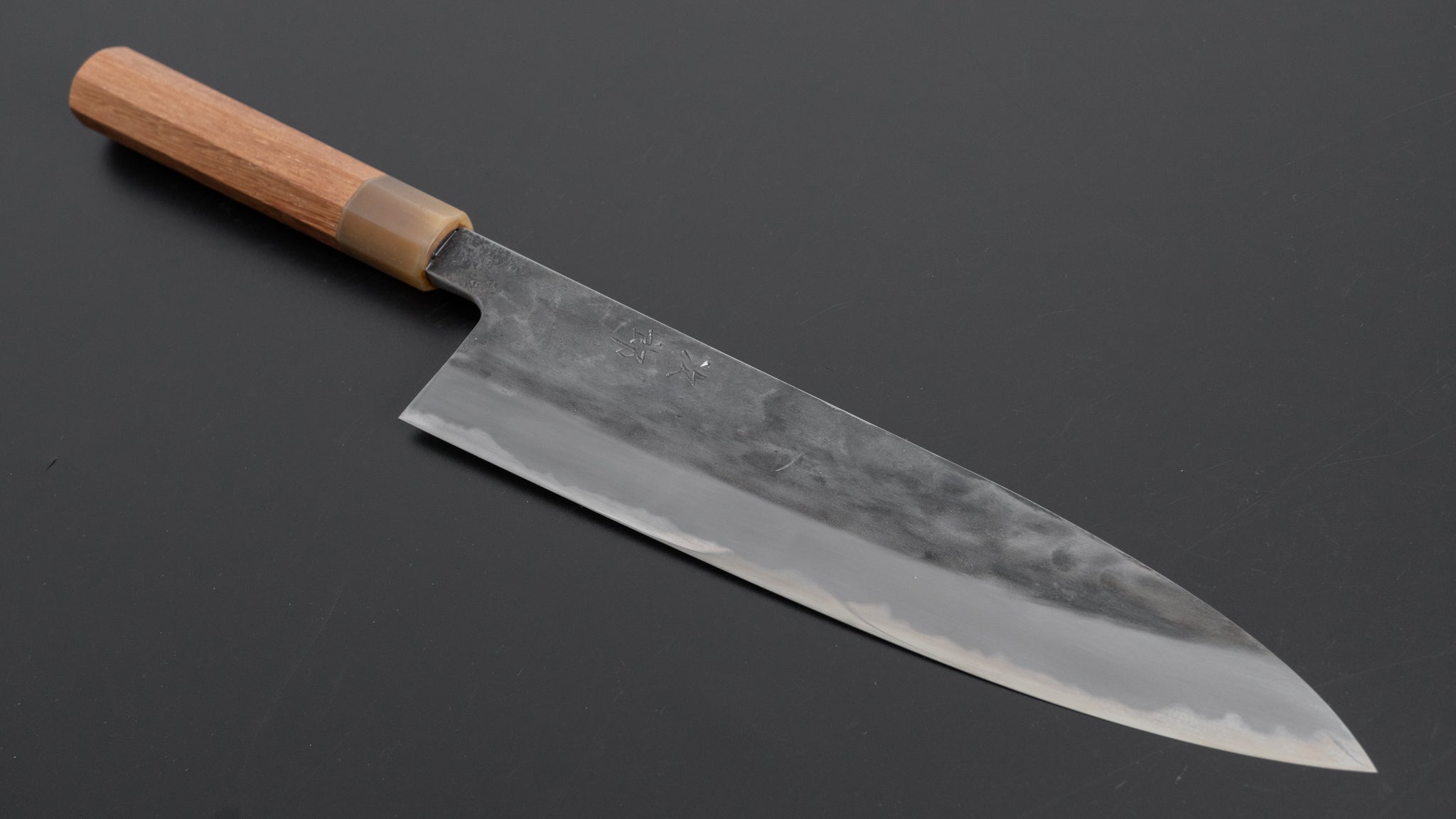 Premium Jiro Tsuchime Wa Gyuto 255mm Japanese Chef Knife with Taihei Tagayasan Handle (#189) - Perfect for Sushi, Sashimi & Precision Cutting in Professional Kitchens & Home Cooking