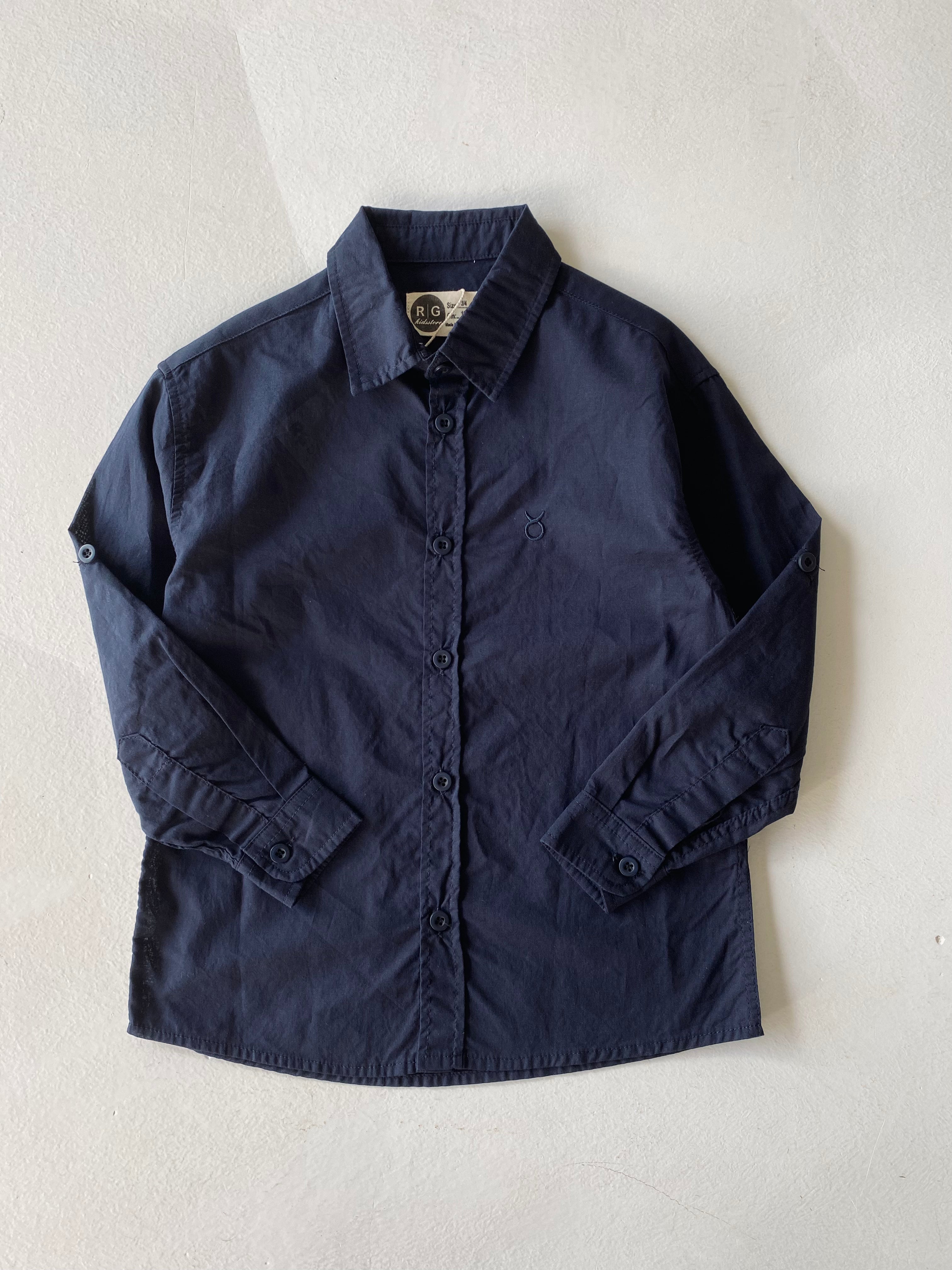 Kids Long Sleeve Shirt for Boys & Girls Ages 3-9 | Comfortable Cotton Casual Top for School, Play & Everyday Wear