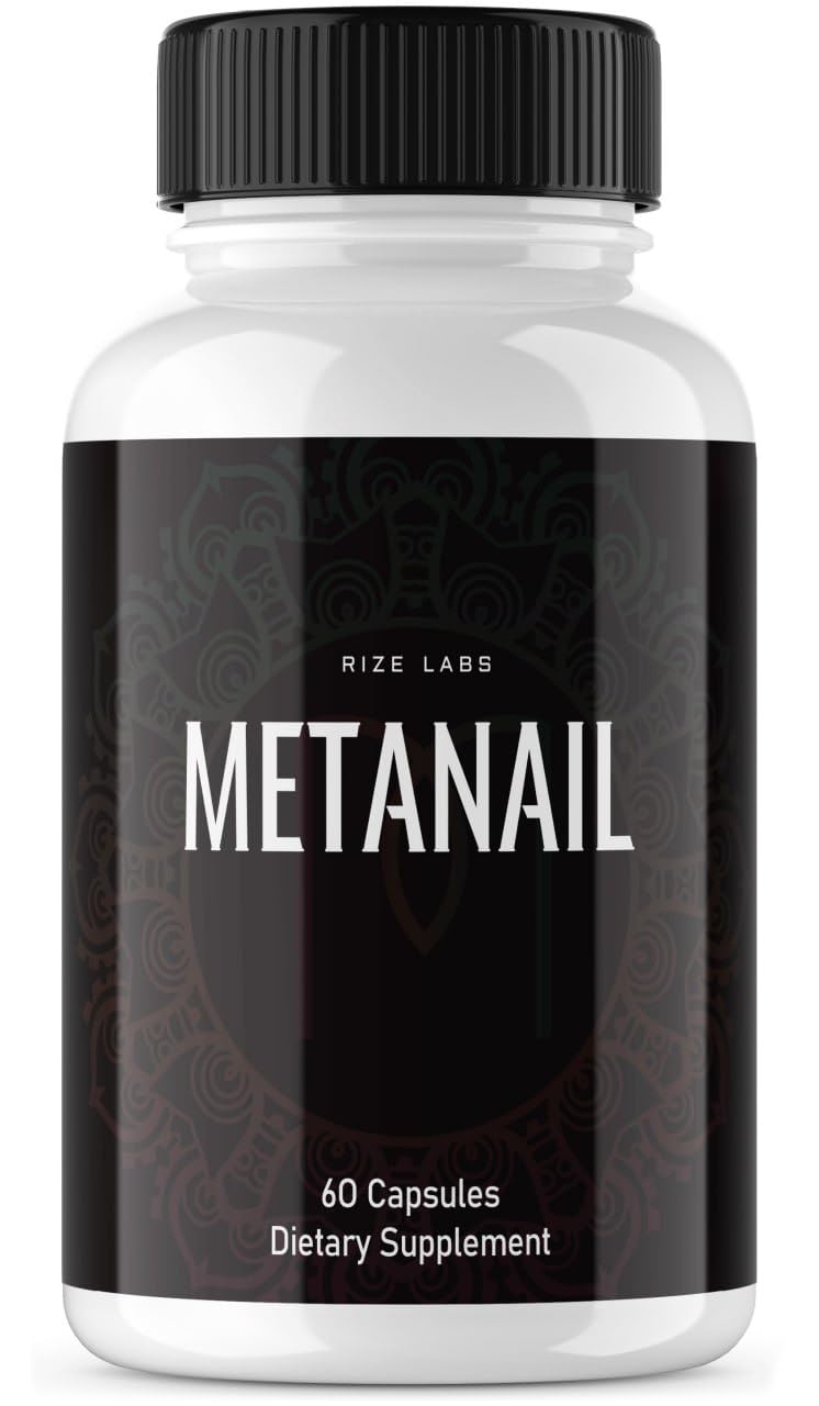 Metanail Capsules - Natural Nail Health Supplement for Stronger, Healthier Nails with Improved Color | Supports Nail Growth & Repair for Beautiful Hands and Feet