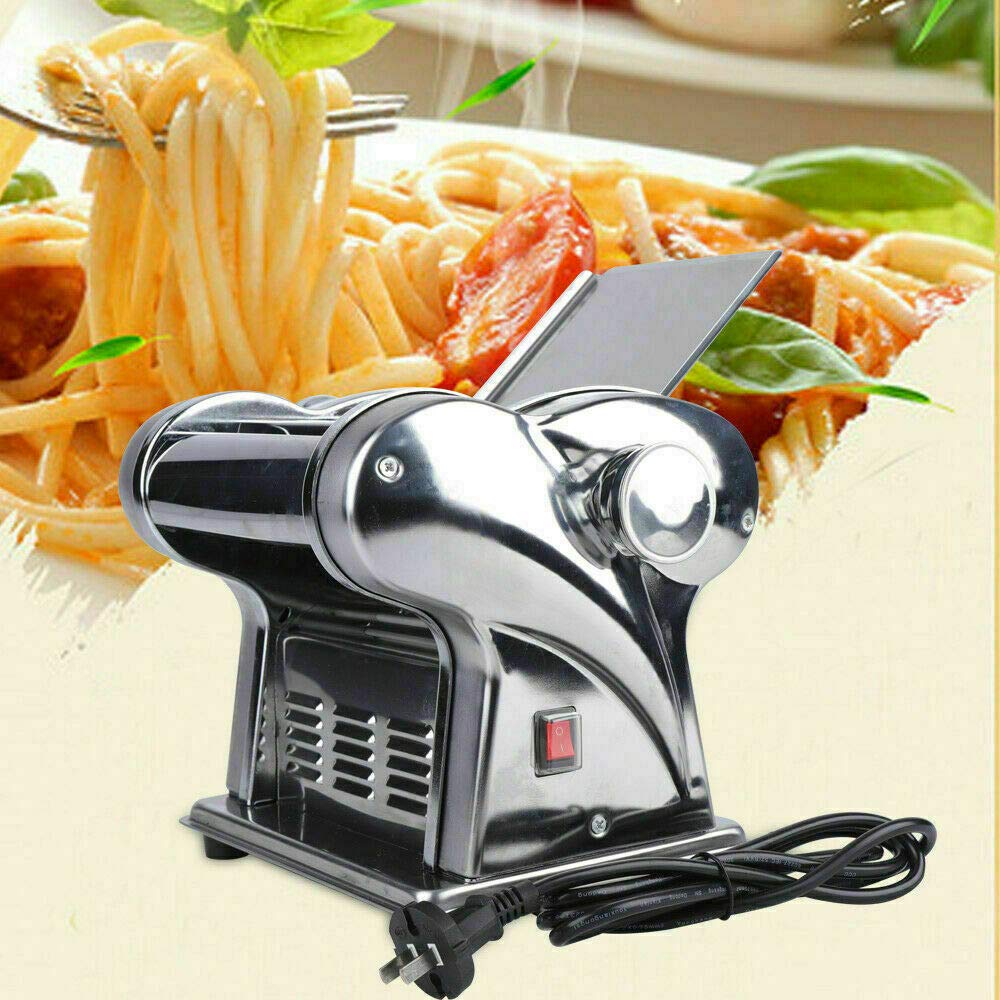 Electric Pasta Maker Machine - Automatic Pasta Press & Manual Roller for Homemade Noodles, Dumpling Wrappers | Perfect for Italian Cuisine, Asian Dishes & Family Cooking
