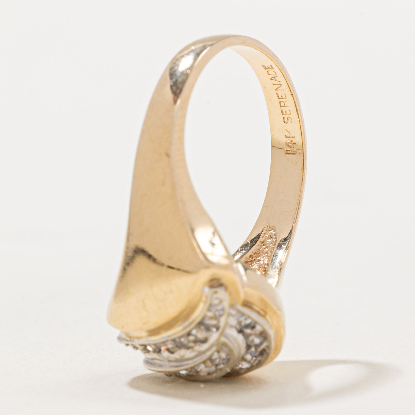 0.25ctw Diamond Waterfall Ring for Women - Size 6.5 | Elegant Wedding, Engagement & Anniversary Jewelry Gift | Perfect for Bridal, Party & Special Occasions