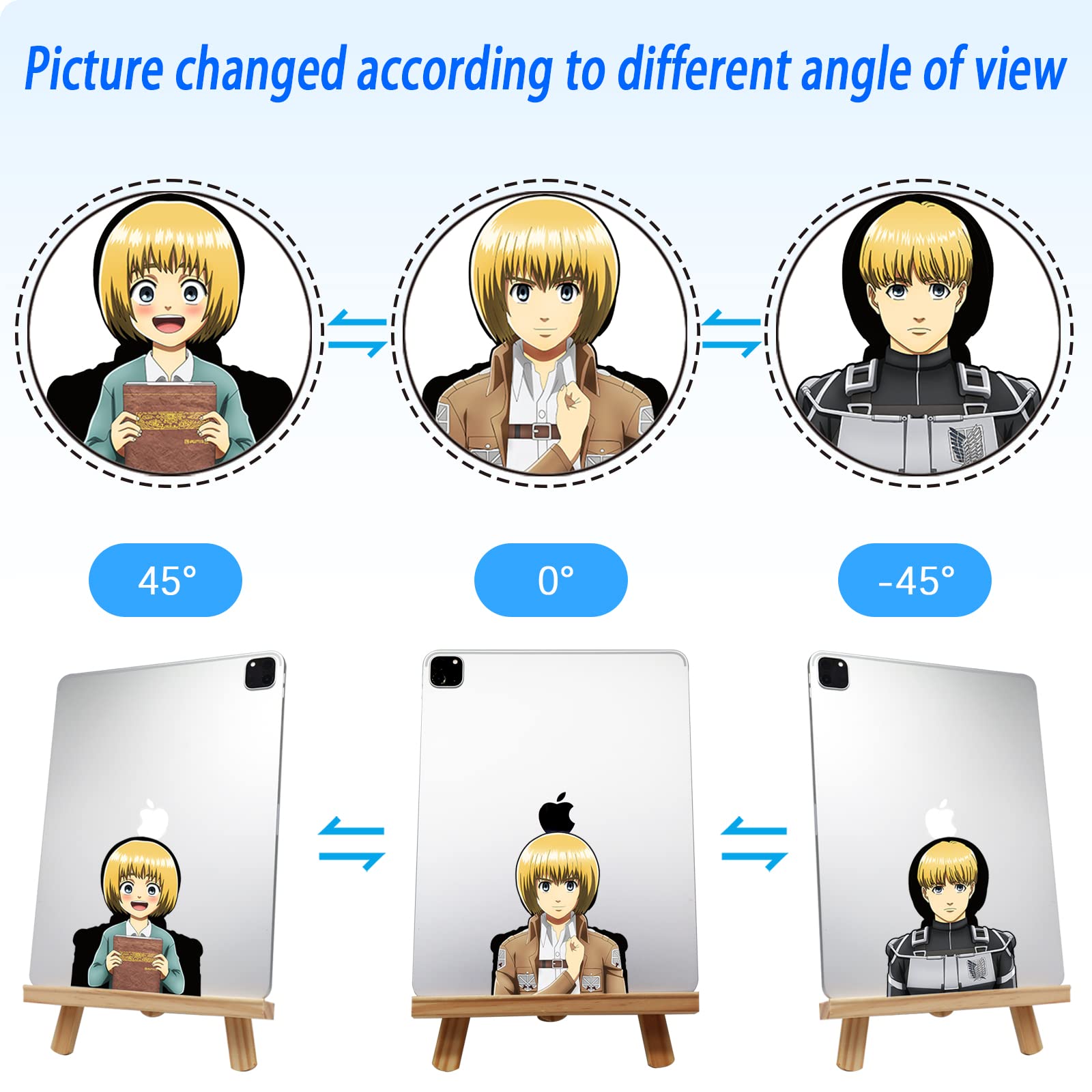 3D Motion Anime Stickers - Waterproof Car Decals for Automotive, Laptop, Skateboard & Wall Decor - Japanese Manga Style Cool Stickers - Perfect for Kids Gifts & Anime Fans Collection - Enhance Your Car, Room or Tech Devices with Vibrant Anime Art