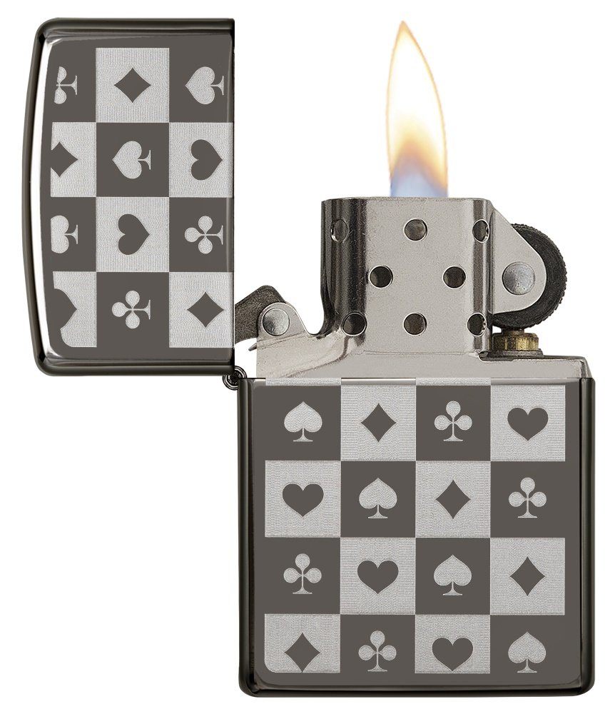 Zippo Windproof Card Lighters - Slim & Portable Pocket Lighter for Outdoor Camping, Hiking, and Everyday Carry (ECDC)