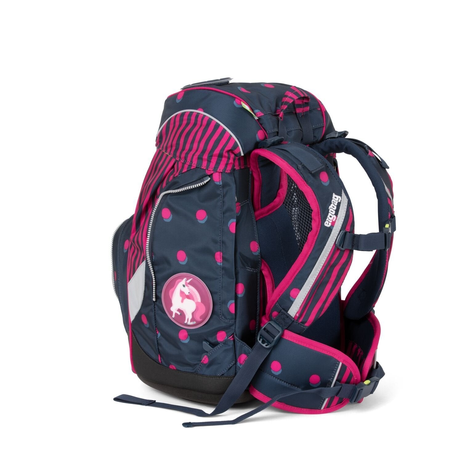 Ergobag Pack School Backpack 6-Piece Set with Shoobi DooBear Design - Perfect for Kids' School, Travel & Daily Use
