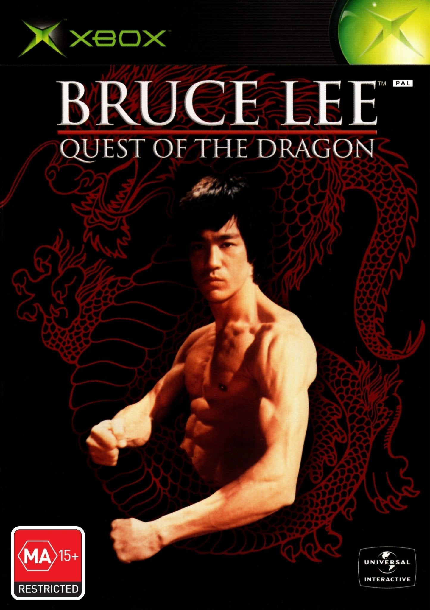 Bruce Lee: Quest of the Dragon - Xbox Game (PAL Version) | Action-Packed Martial Arts Adventure for Fighting Game Fans & Collectors