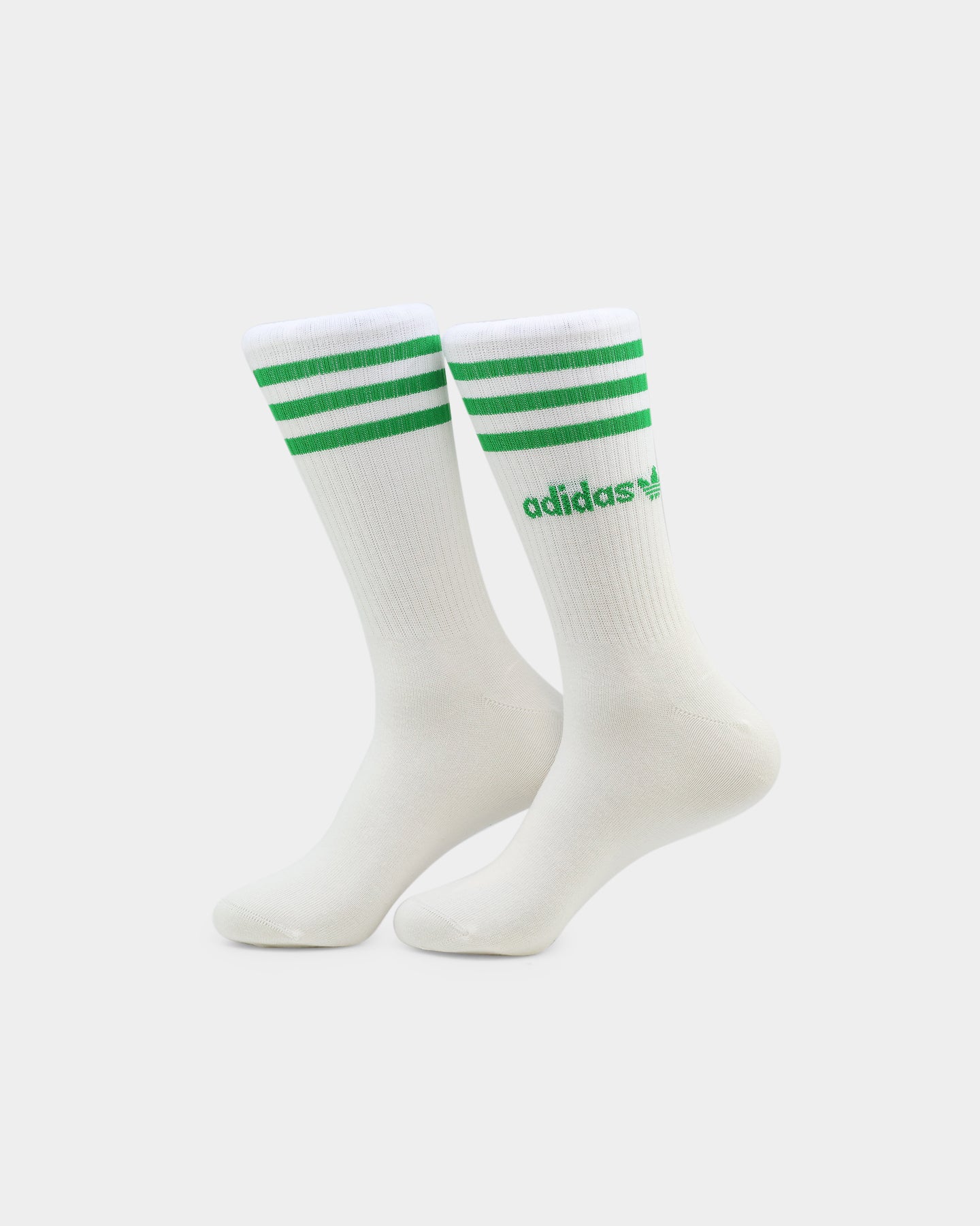 Adidas Graphic Crew Socks 3-Pack White - Athletic Performance Socks for Men & Women - Perfect for Running, Gym Workouts & Casual Wear