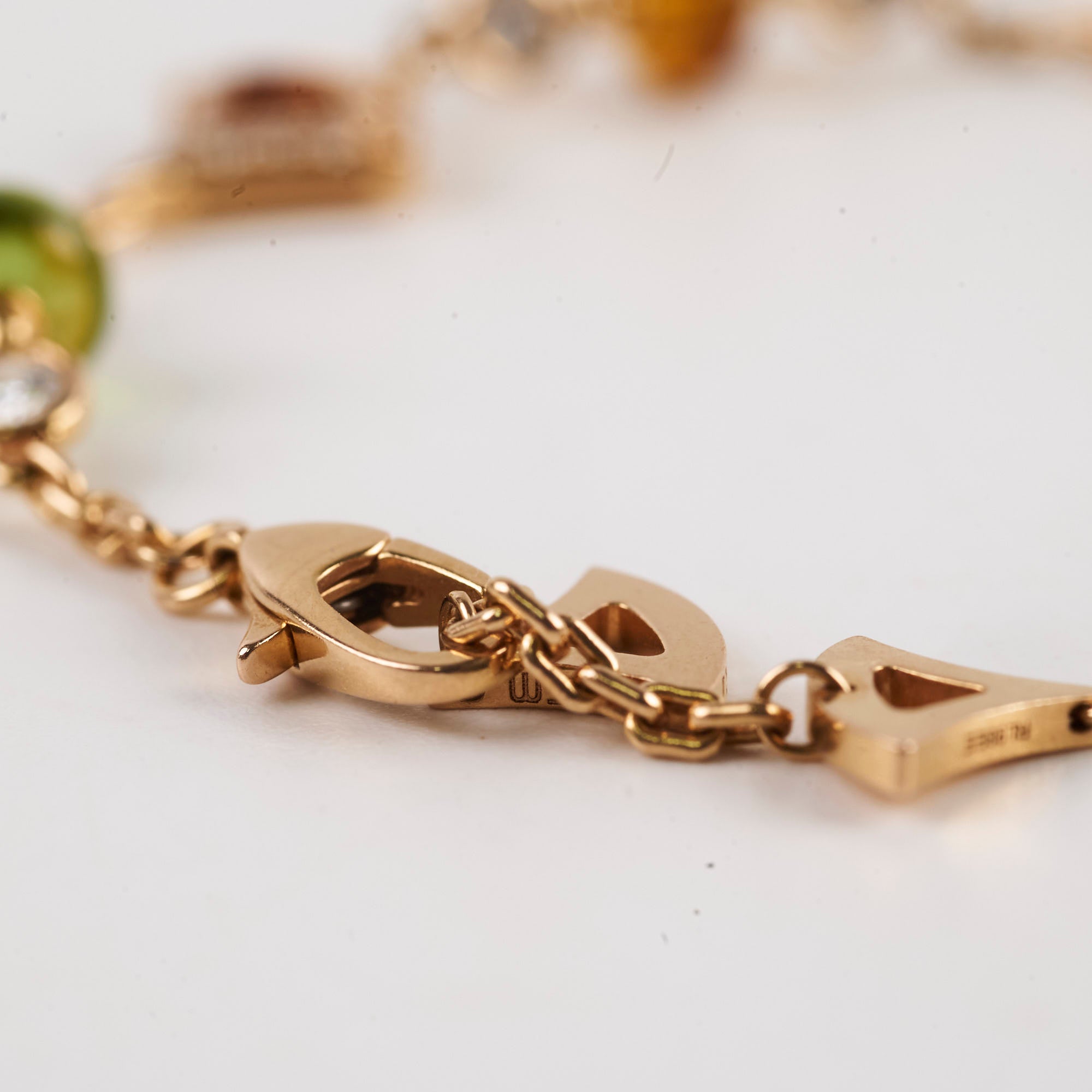 Bulgari Divas' Dream Bracelet with Multicolored Gemstones - Elegant Jewelry for Women, Perfect for Parties, Weddings & Special Occasions