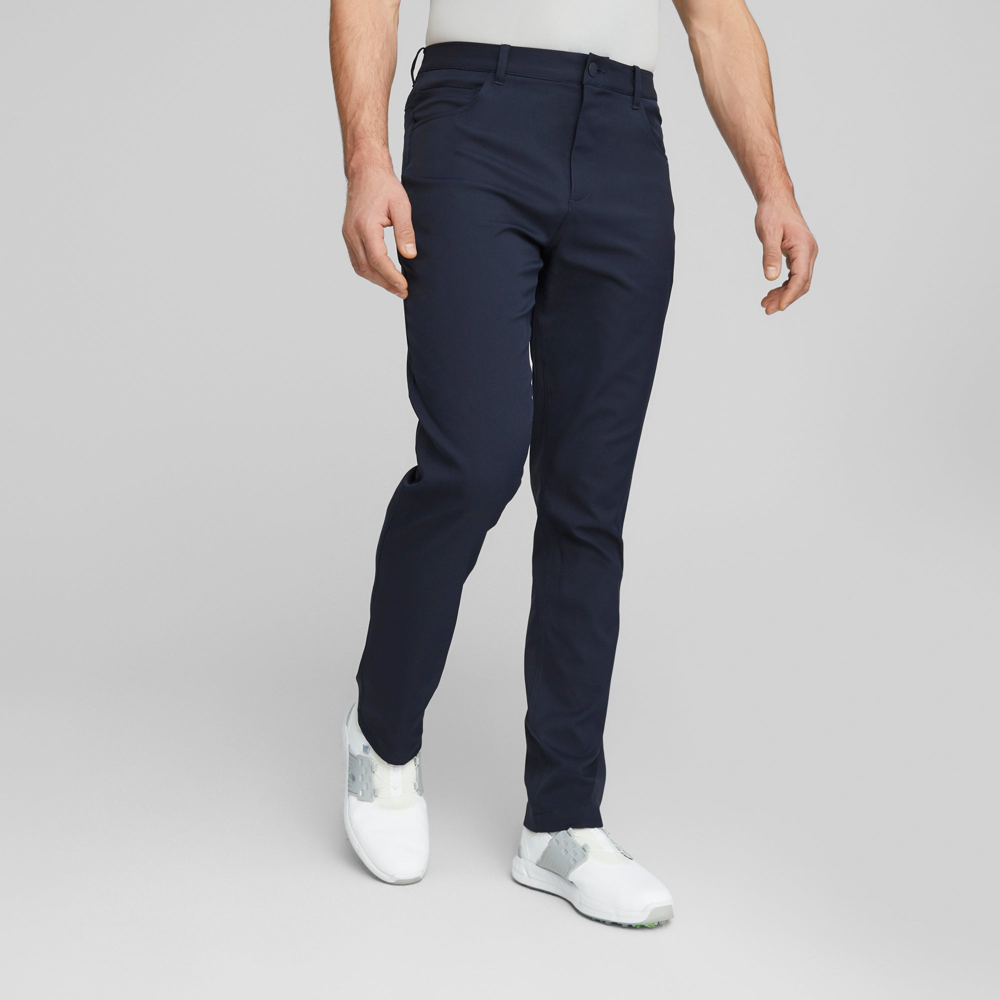 **Men's 5-Pocket Golf Pants - Lightweight Stretch Comfort for Walking & Swinging - Perfect for Golf, Casual Wear & Outdoor Activities**