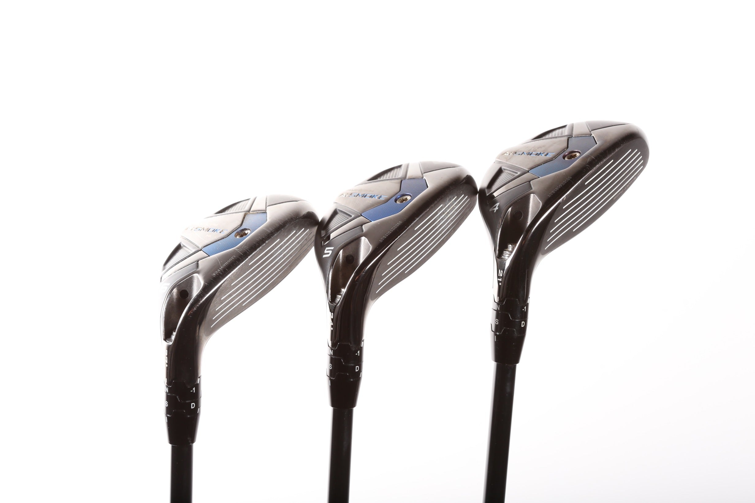 Callaway Paradym Ai Smoke HL Hybrid Golf Club Set - Right Handed 4H, 5H, 6H Senior Flex - Perfect for Senior Golfers & High Launch Shots on the Course