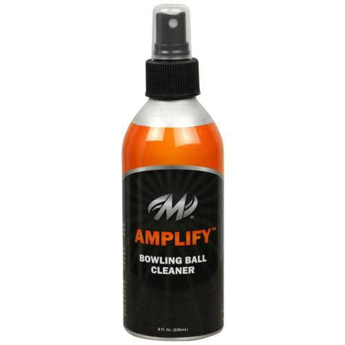 Motiv Amplify Bowling Ball Cleaner 8 oz - Premium Performance Cleaner for Bowling Balls - Perfect for League Play & Tournament Preparation