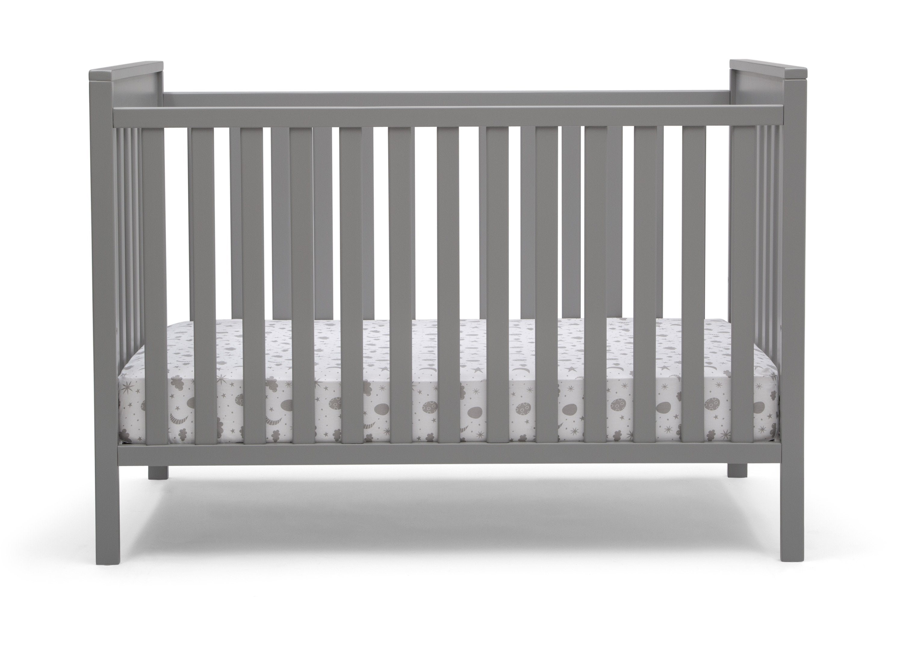 Mercer 6-in-1 Convertible Baby Crib with Toddler Rail - White Nursery Furniture for Newborn to Full Size Bed | Perfect for Nursery, Bedroom & Guest Room