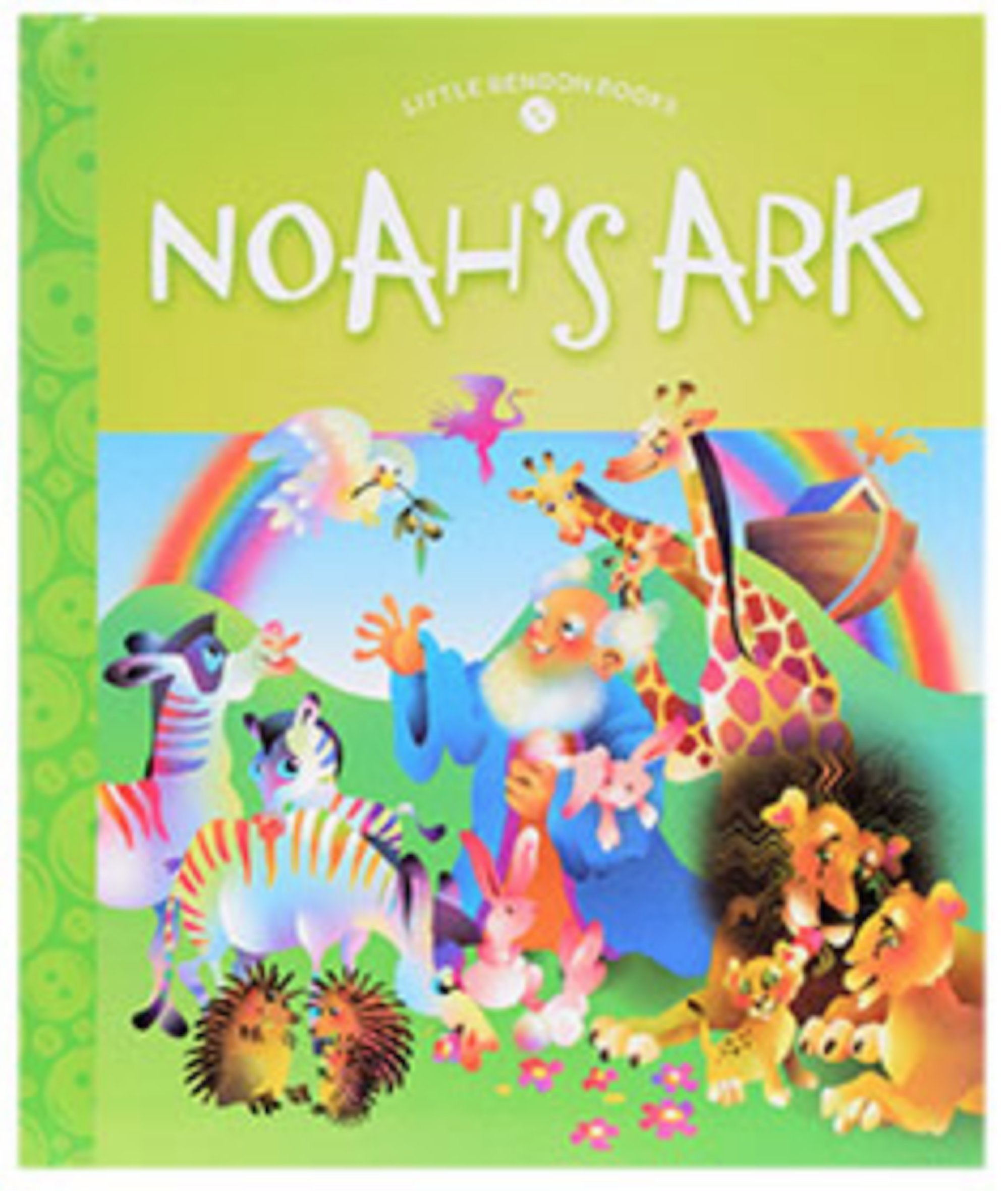 Noah's Ark Bible Story Book for Kids - Little Bendon Children's Bible Story Book - Perfect for Sunday School, Bedtime Stories & Christian Education
