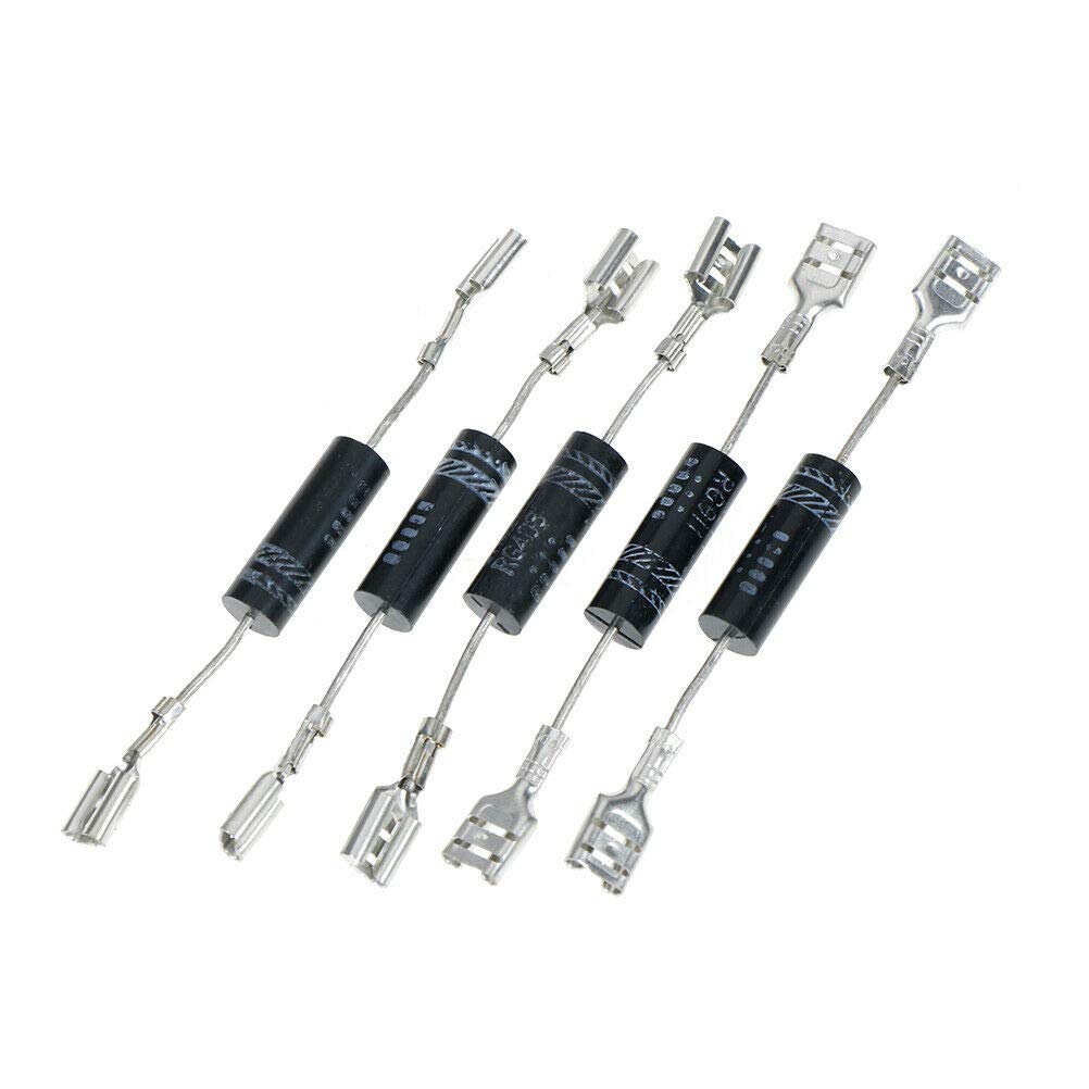 5Pcs 2X062H High Voltage Diode Rectifier for Microwave Oven Replacement - Perfect for Microwave Repair, DIY Projects & Appliance Maintenance