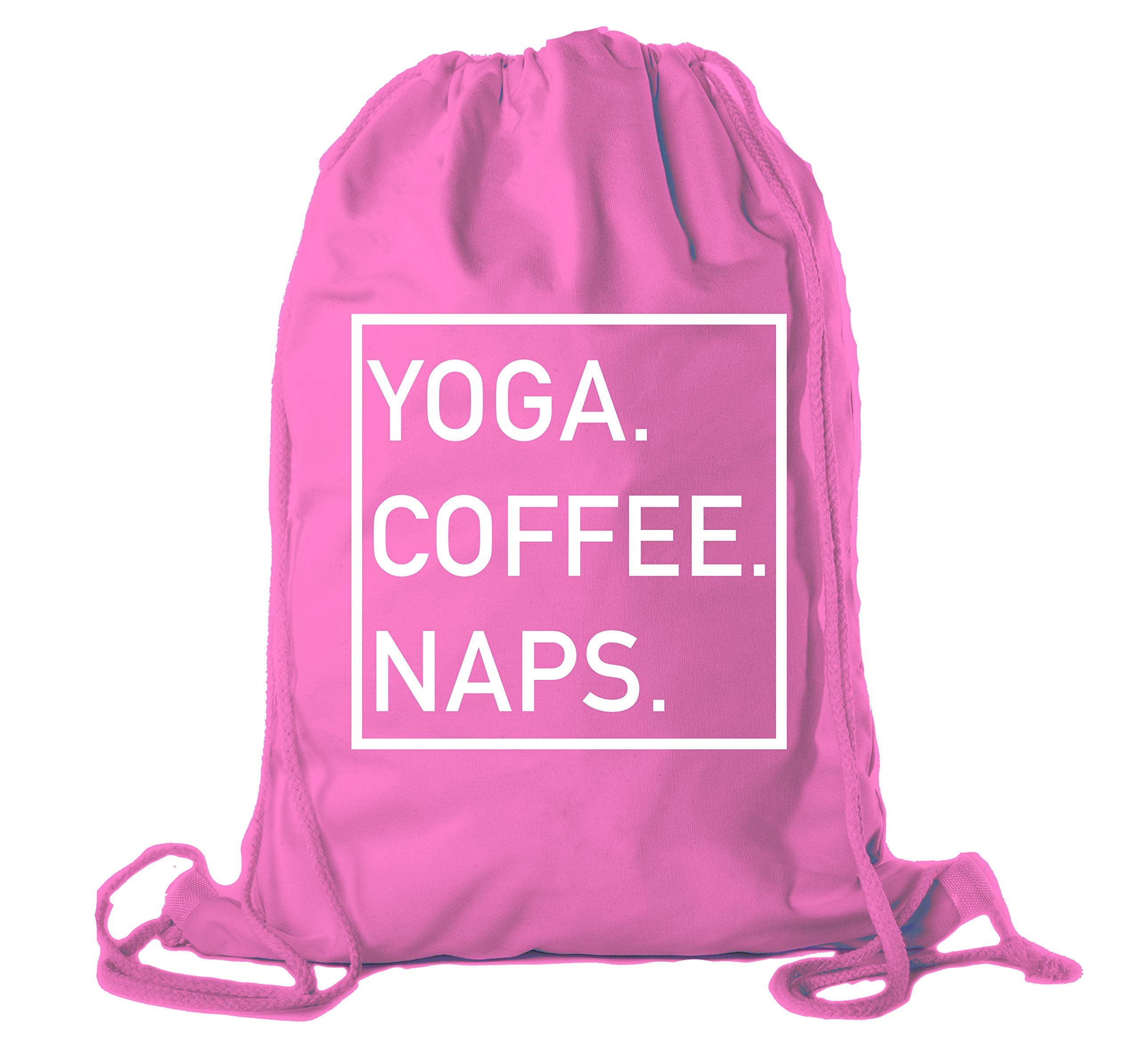 Premium Cotton Drawstring Yoga Gym Bags for Yoga Blocks & Clothes - Lightweight & Durable Workout Storage - Perfect for Yoga Studios, Gym Sessions & Travel