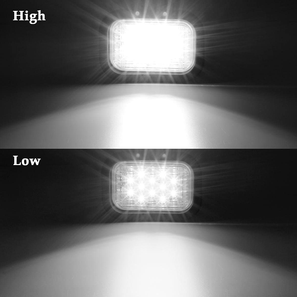 PARTSAM 4Pcs LED Trailer Lights Kit - 6