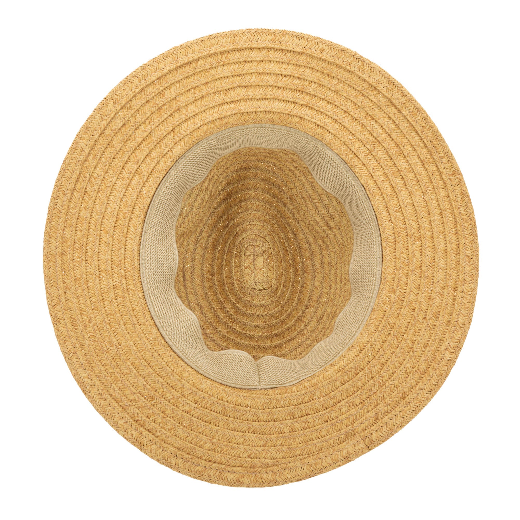 Stylish Men's Two-Tone Ultrabraid Fedora Hat - Classic & Trendy Design for Outdoor, Casual, and Formal Occasions