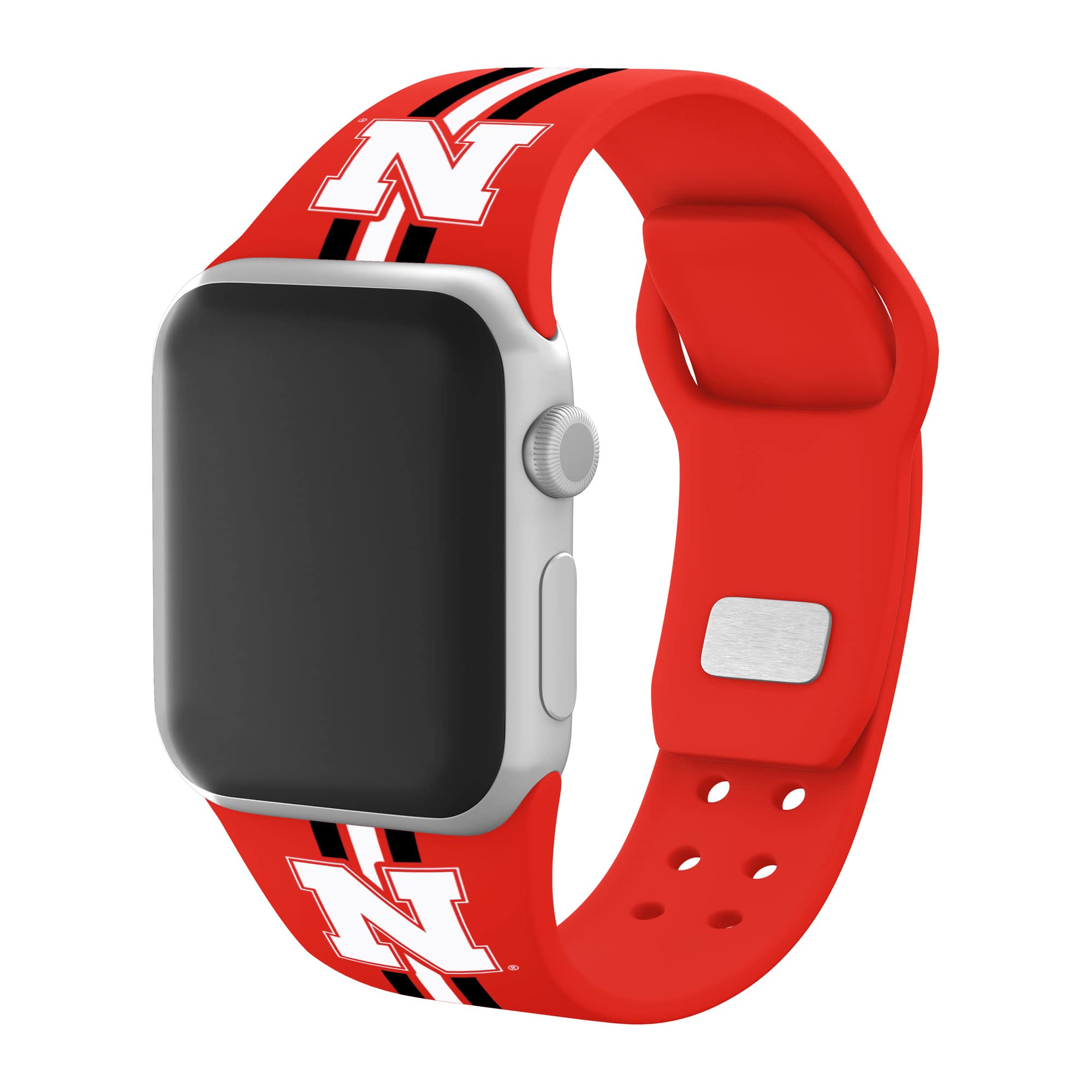 Nebraska Huskers Apple Watch Band - Premium HD Affinity Bands Compatible with All Apple Watch Models - Perfect for Game Day, Workouts & Everyday Wear