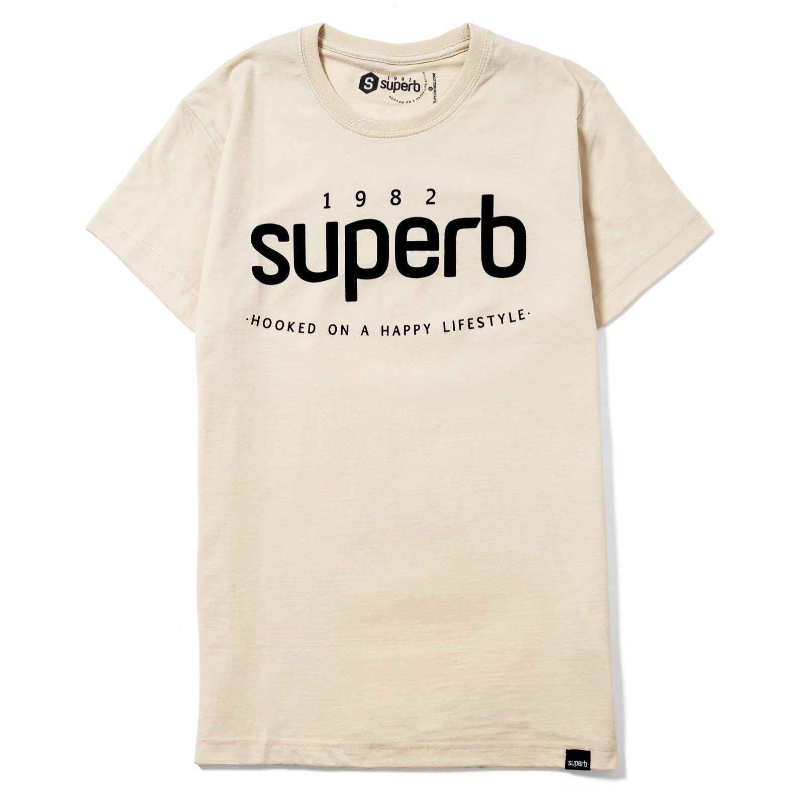 Icon Tee Cream - Soft Cotton T-Shirt for Men & Women | Casual Wear, Street Style, Everyday Outfits