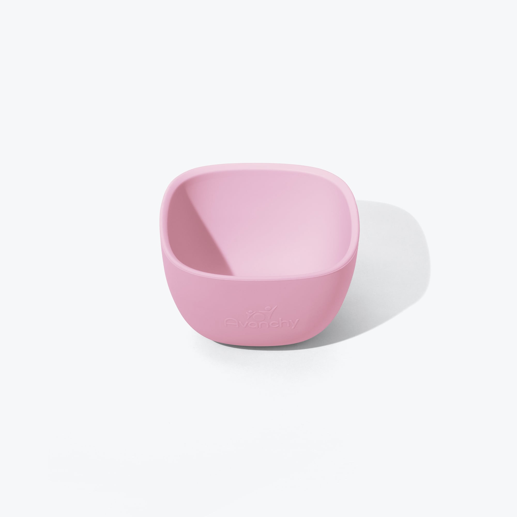 Avanchy La Petite Silicone Mini Bowl - BPA-Free Baby Feeding Bowl with Suction Base, Soft & Durable (Pink) - Perfect for Toddler Meals, Snacks & Travel