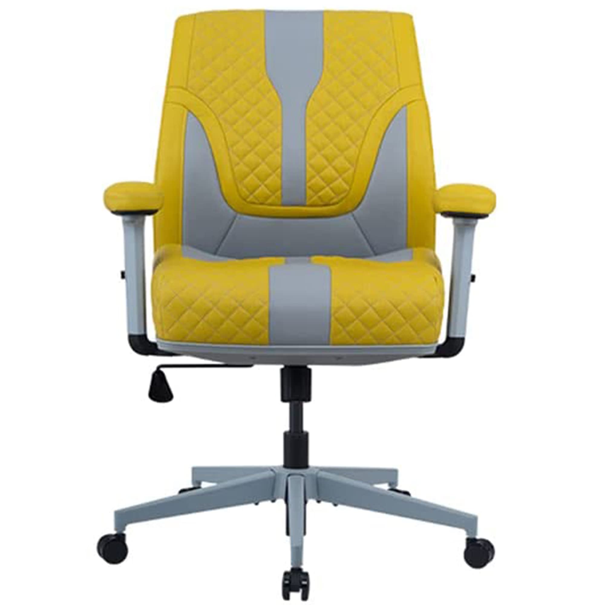 Ergonomic Low Back Office Chair with Air Cushion - Adjustable Lumbar Support Gaming Chair for Home & Office Use - Perfect for Long Hours of Sitting, Work, and Gaming