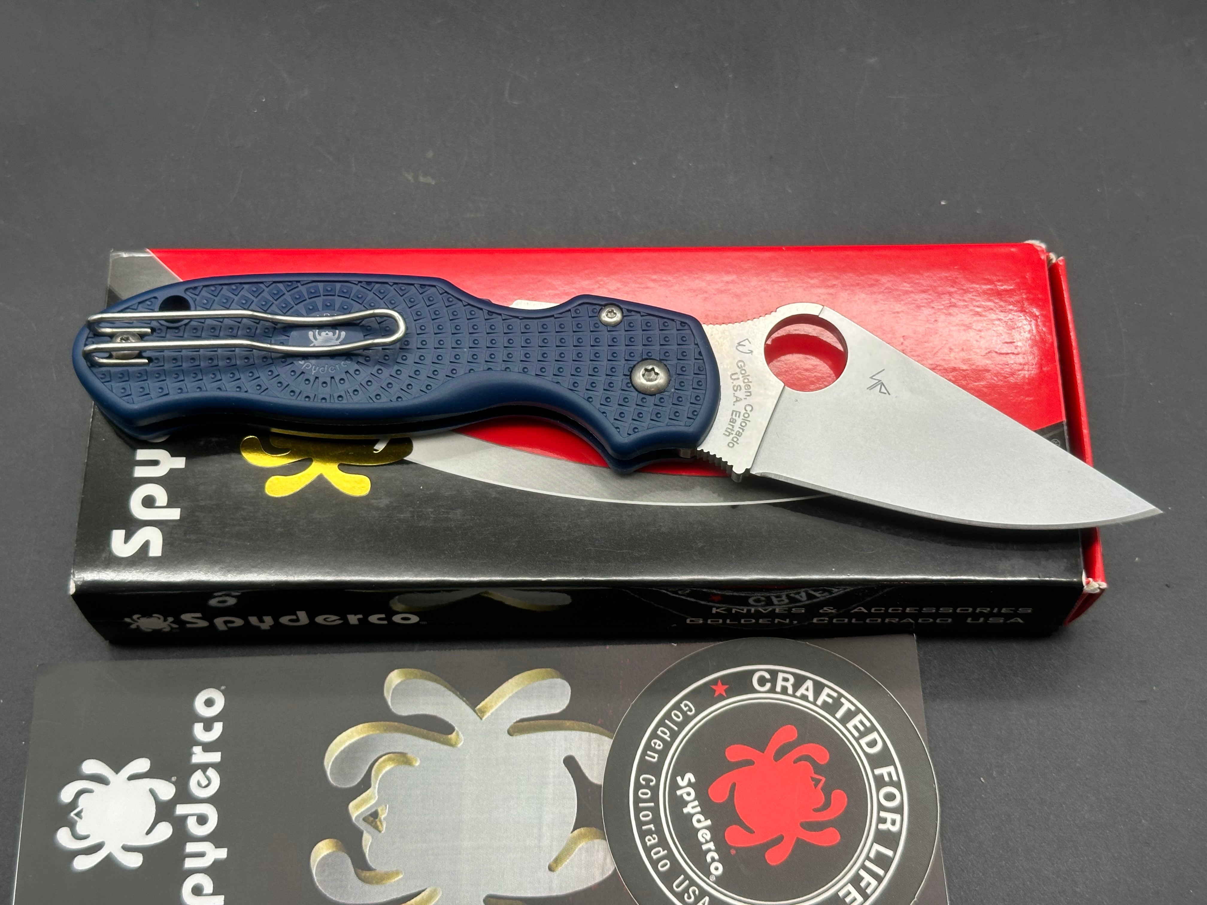 Spyderco Para 3 Lightweight Folding Knife - 2.93