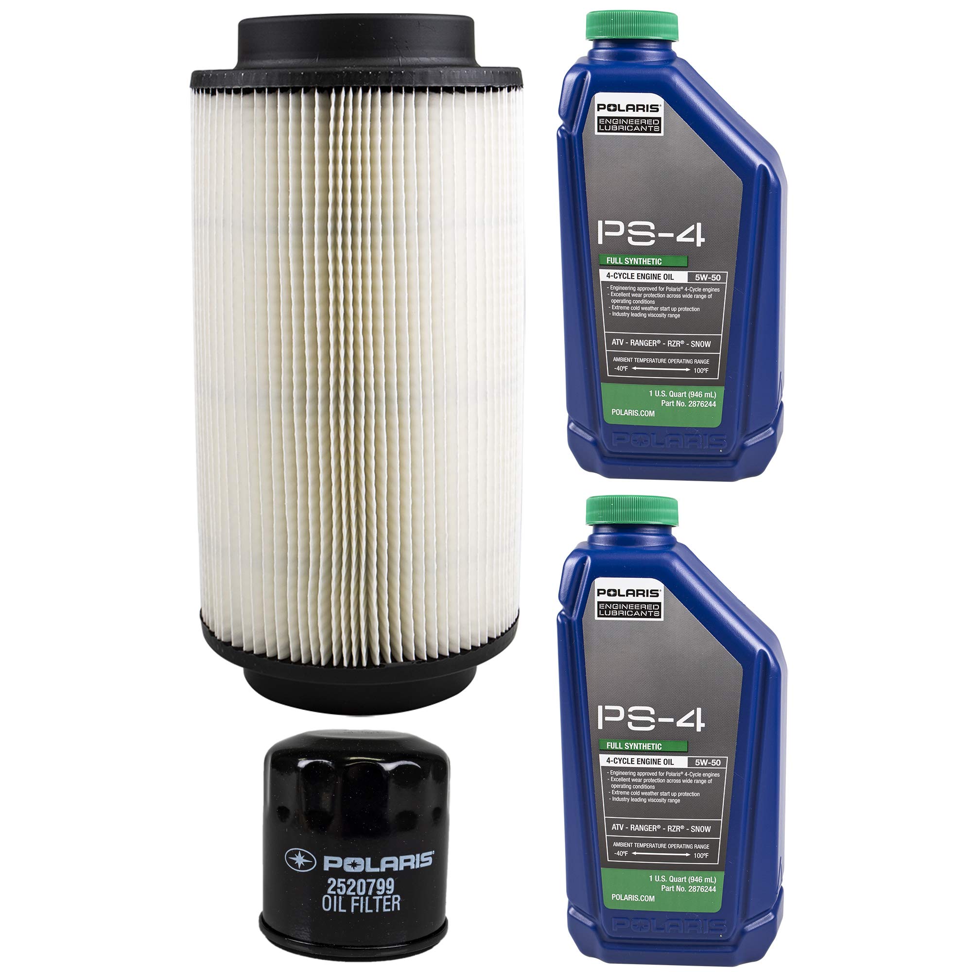 Polaris Oil Change Kit with Air Filter for 1996-2000 Sportsman 500 ATV - Complete Maintenance Set for Smooth Engine Performance on Off-Road Adventures