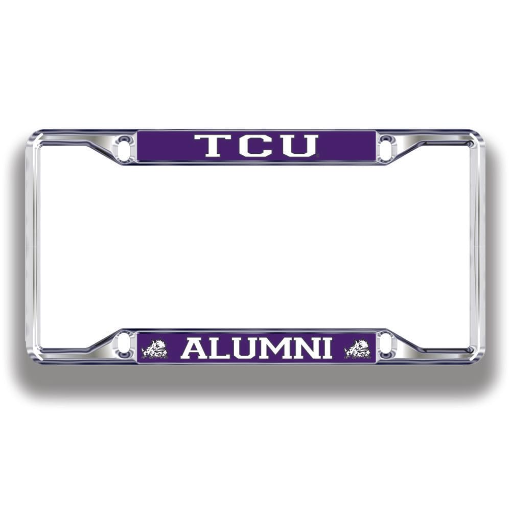 NCAA Licensed Alumni License Plate Frame - Durable Metal Car Accessory for College Sports Fans - Perfect for Tailgating, Game Day & Alumni Pride