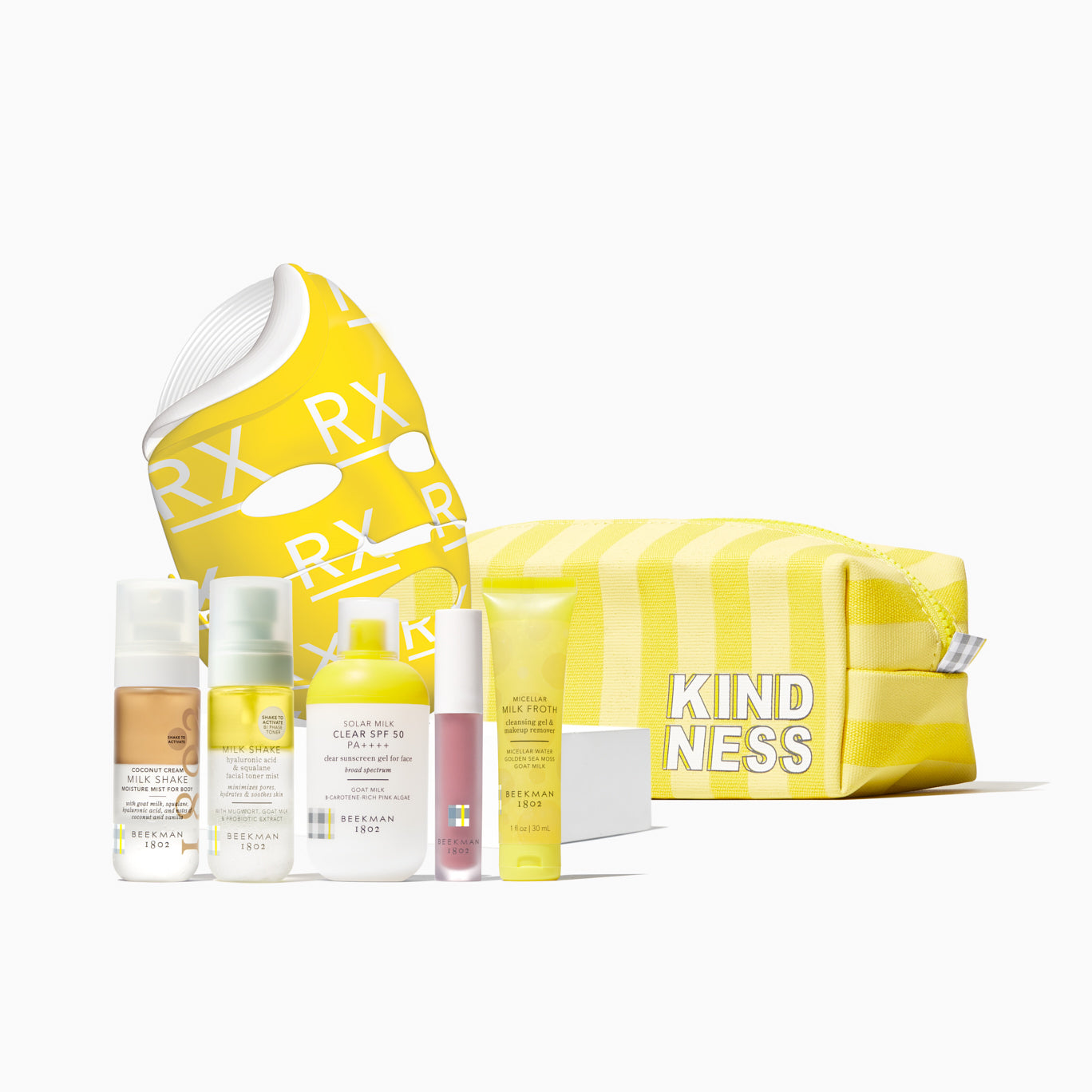 Hydration Headliners Skincare Travel Set - Moisturizing Facial Care Kit with Cleanser, Toner & Cream | Perfect for Airplane, Gym & Vacation Skincare Routine