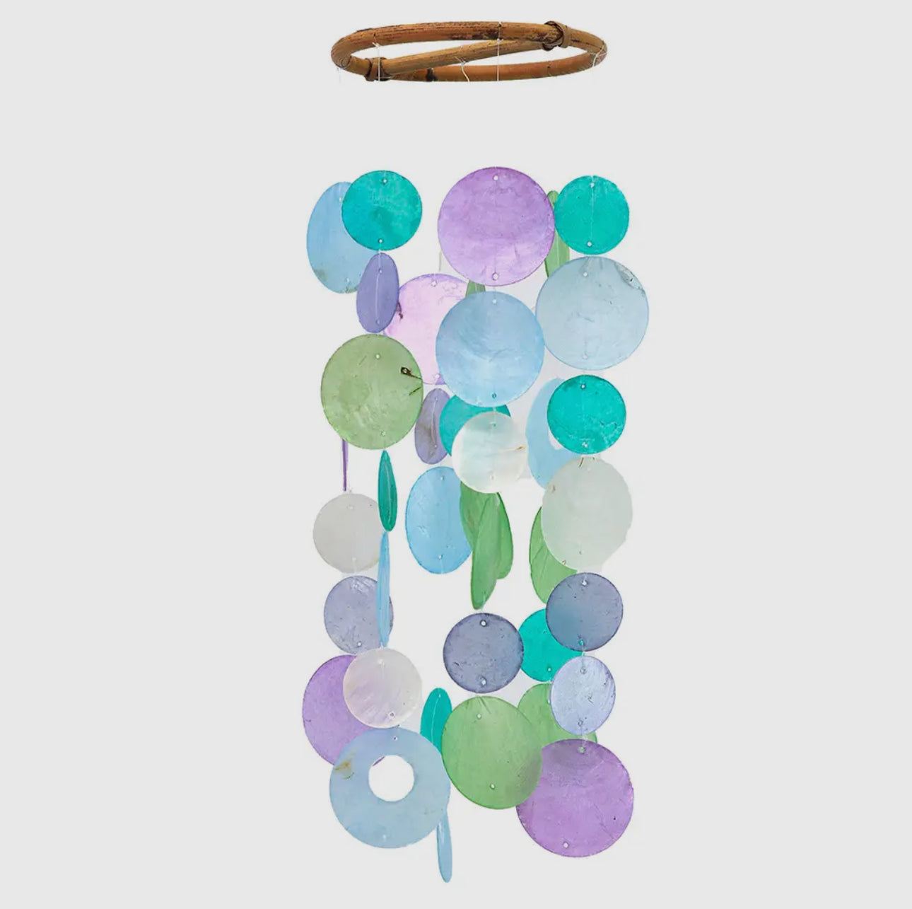 Wisteria #1 Wind Chimes - Handcrafted Outdoor Garden Decor for Relaxation & Meditation | Perfect for Patio, Porch, and Backyard Ambiance