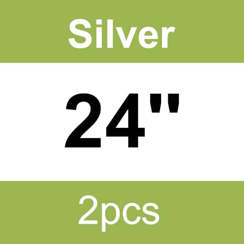 Silver-24''-2pcs