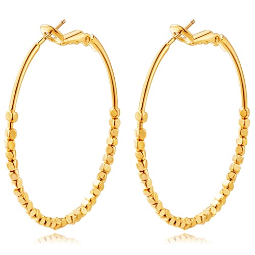 60mm Gold Hoop
