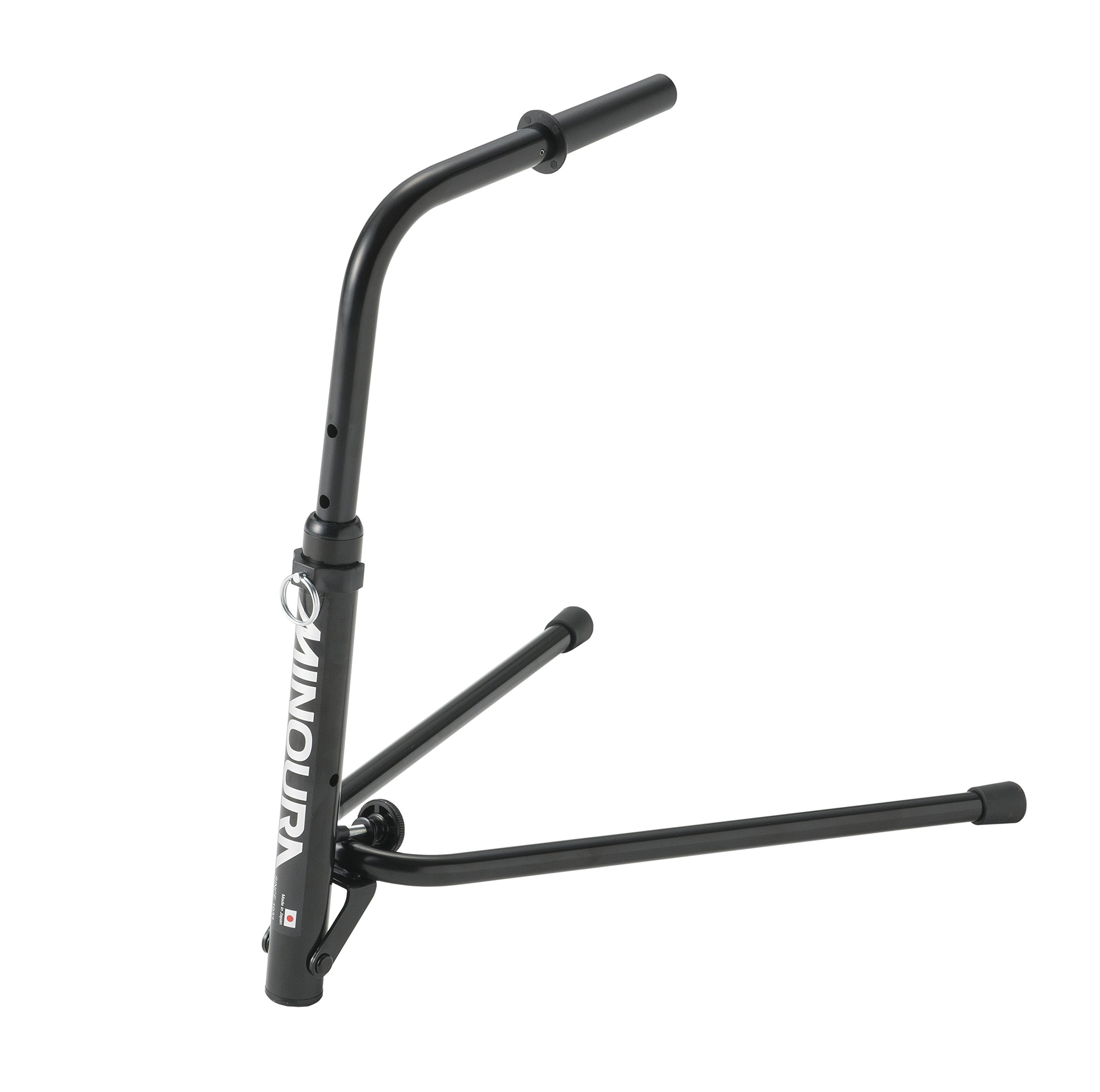 Minoura Bike Display & Storage Stand - Wall Mounted Bicycle Rack for Indoor Bike Storage & Garage Organization - Perfect for Road Bikes, Mountain Bikes & Cycling Gear