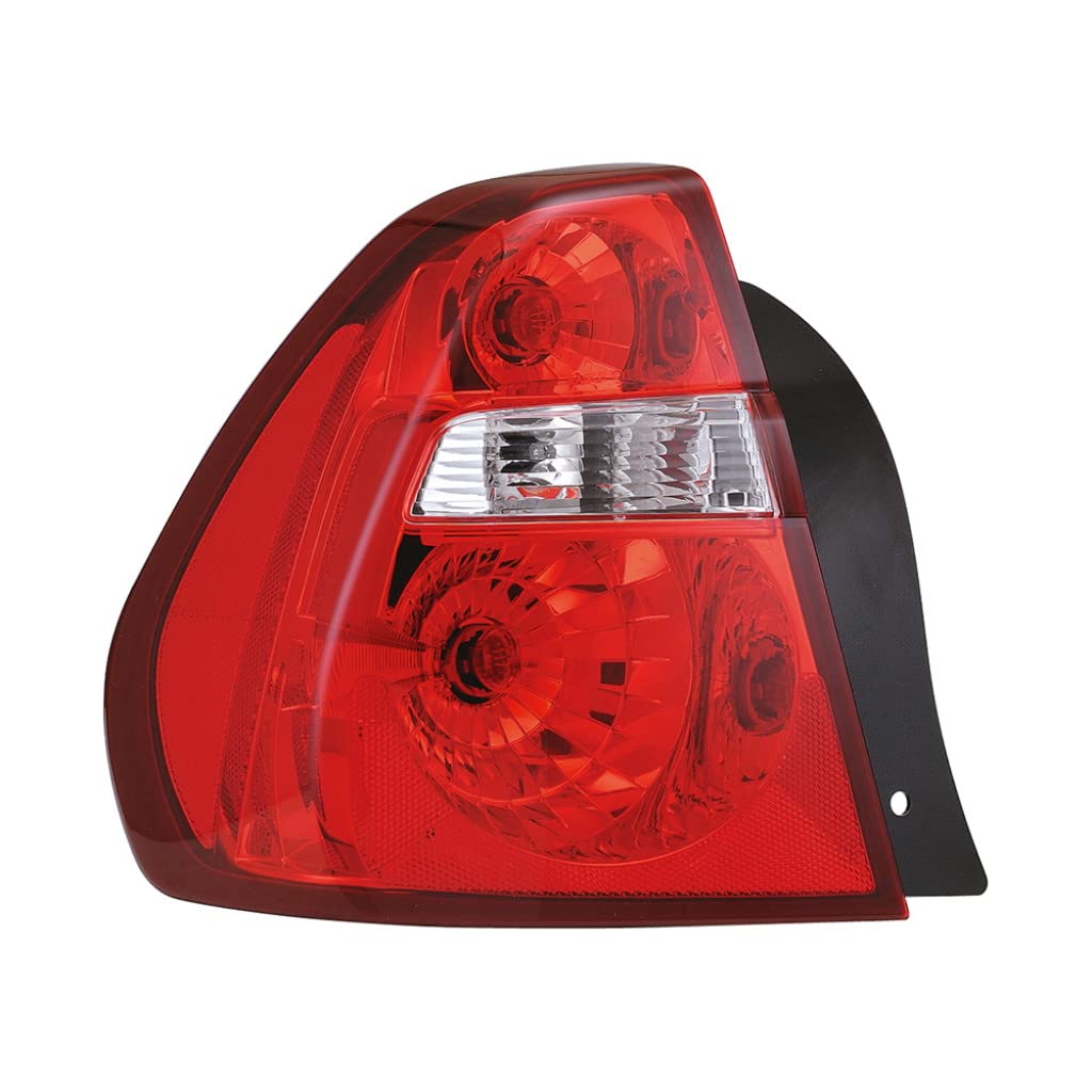 KarParts360 Chevy Malibu Tail Light Assembly 2004-2008 Driver Side with Bulbs - GM2800165 & 15868494 | Replacement for Broken Lights | Enhances Nighttime Safety & Style