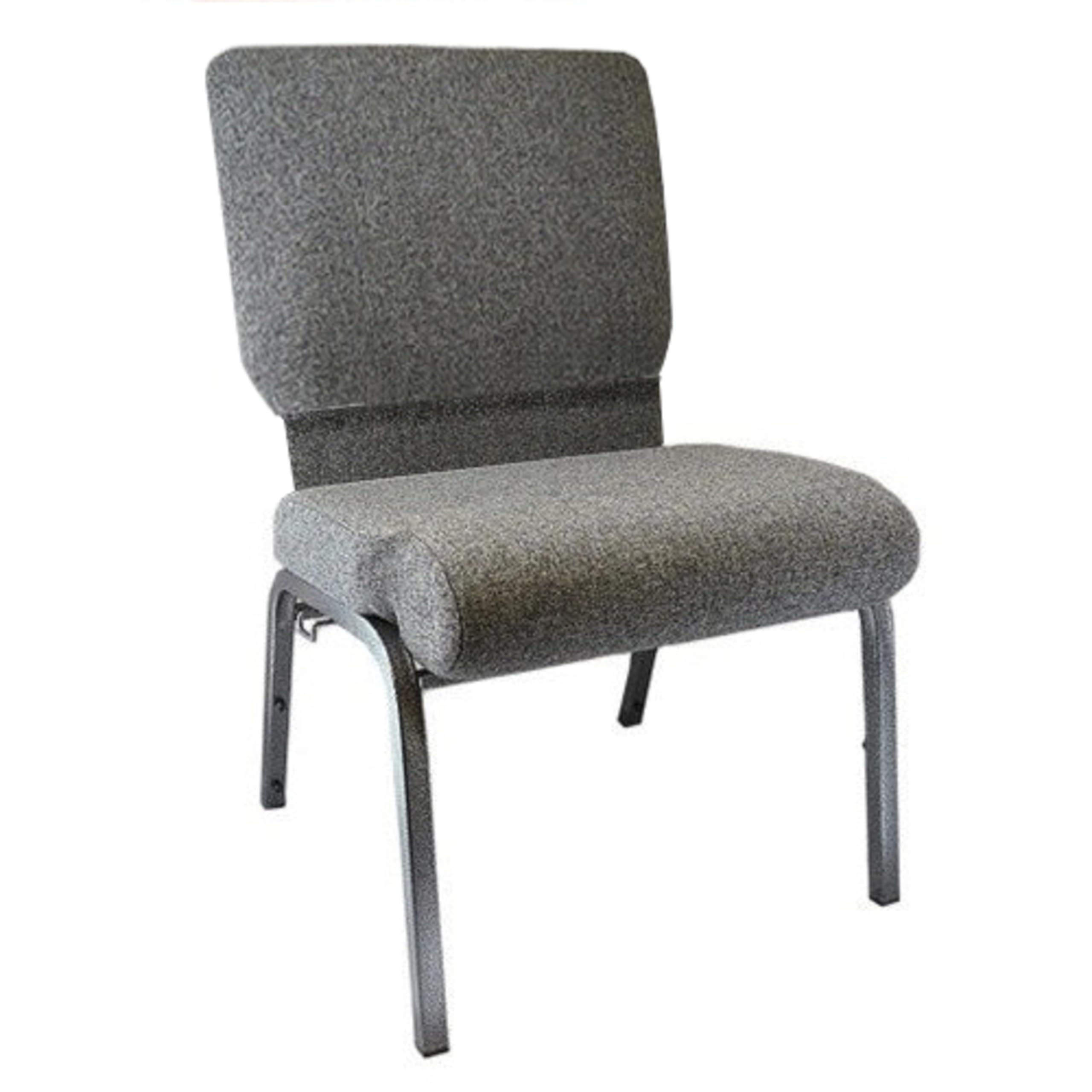 Flash Furniture Commercial Padded Banquet Chair with Card Pocket & Ganging Devices - Stackable Church Chairs for Events, Weddings & Conference Rooms