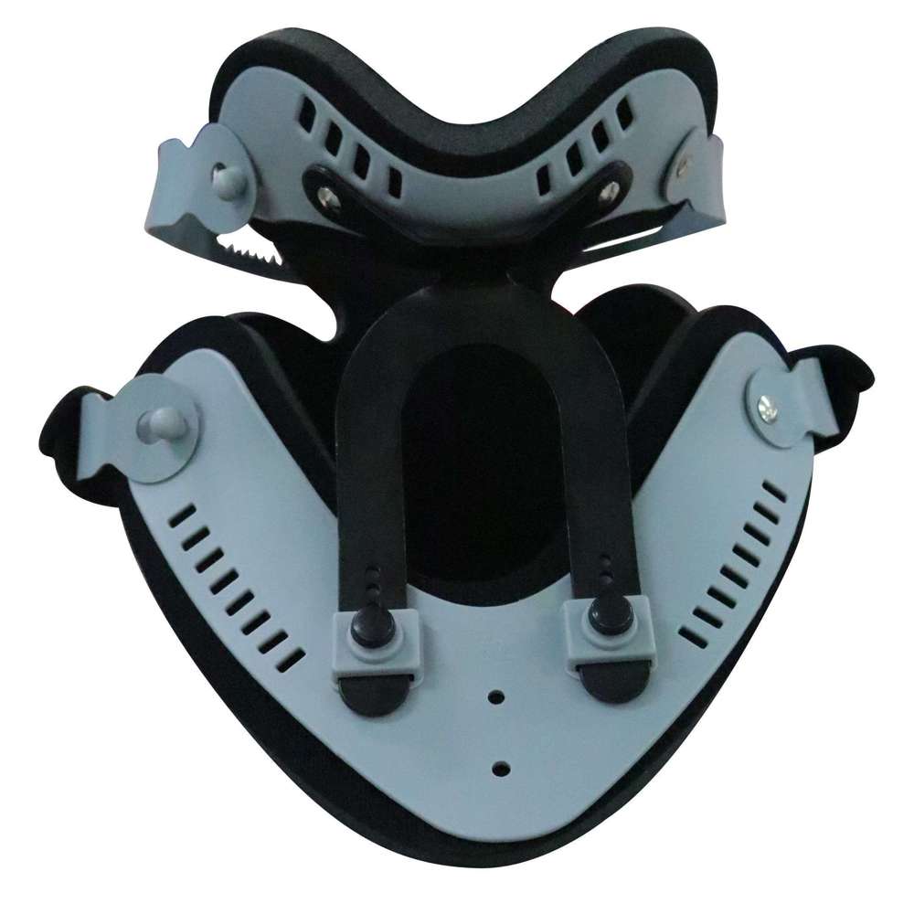 Adjustable Neck Collar Support - Comfortable Cervical Traction Device for Pain Relief - Perfect for Office Work, Travel & Home Use