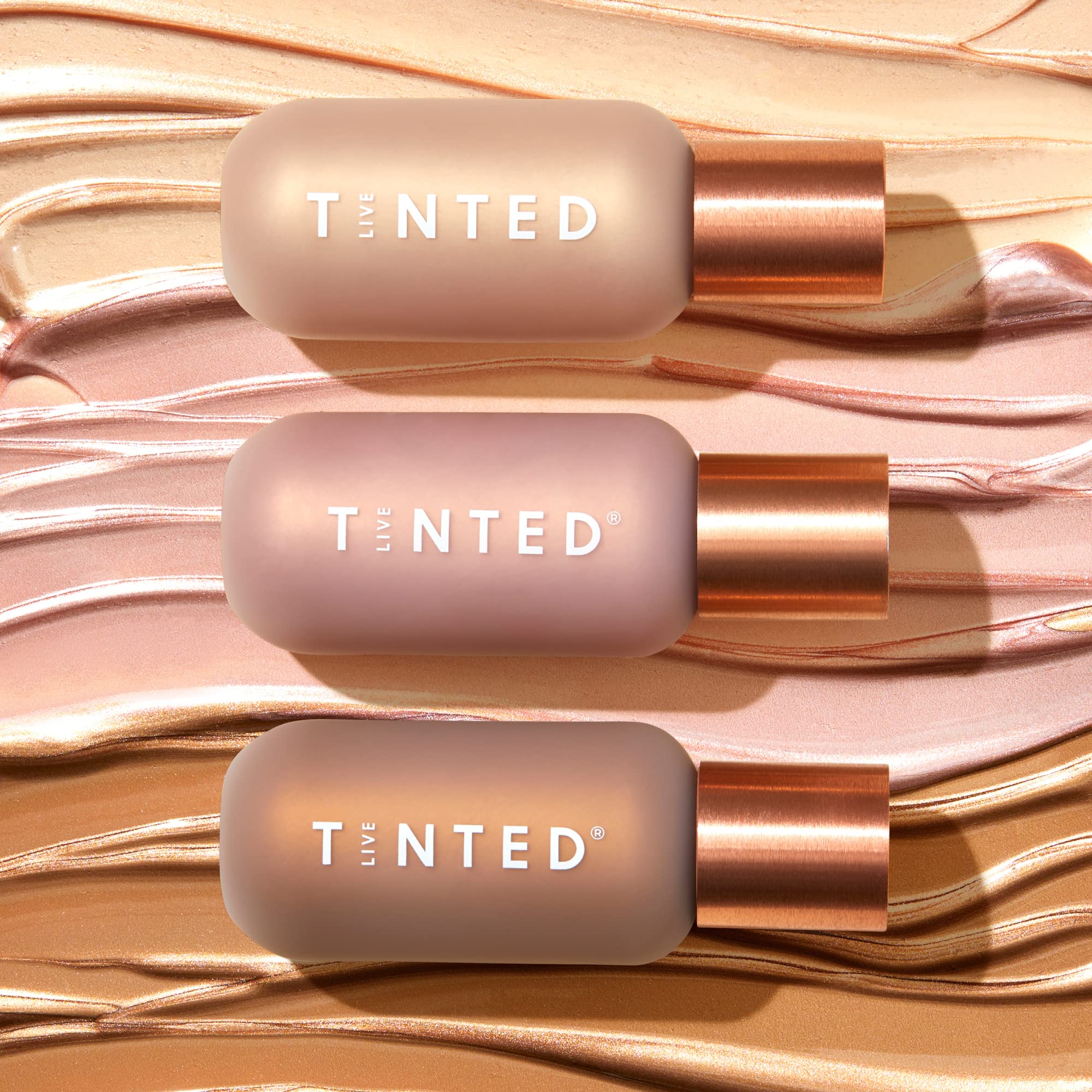Live Tinted Hueglow Liquid Highlighter Drops - Lightweight Serum-Infused Highlighter for Natural Glow, Non-Greasy Hydrating Formula, Golden Hour Shade, 1.7fl oz / 50mL - Perfect for Everyday Wear, Special Occasions & Photo Shoots