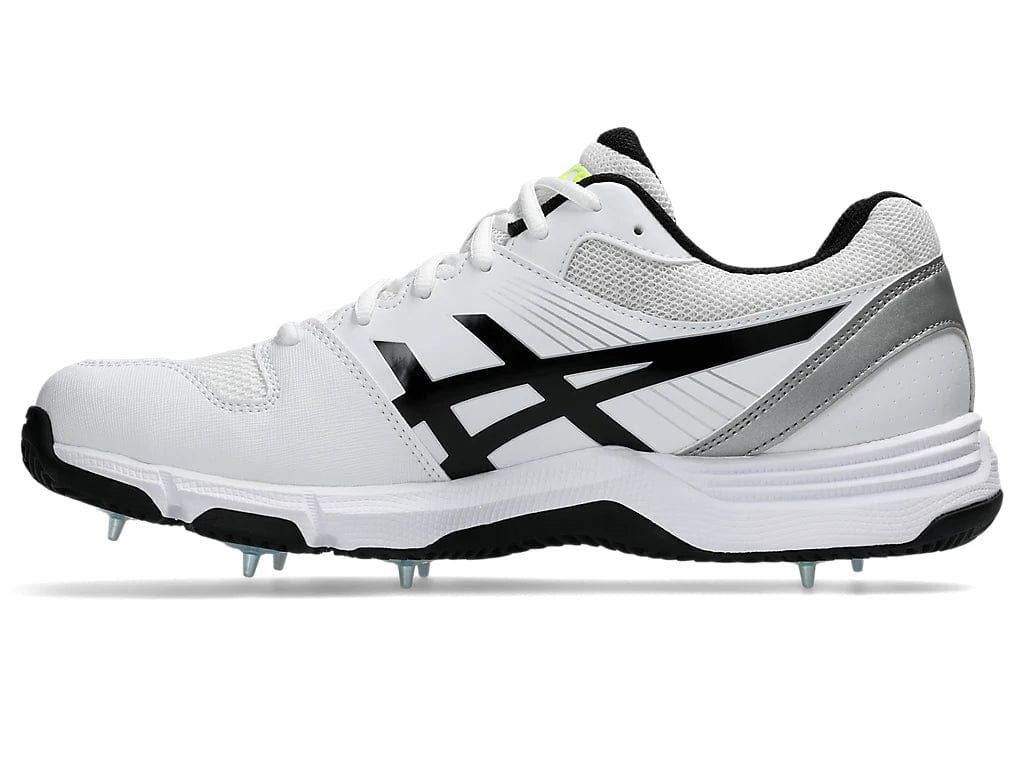 ASICS Gel 100 Not Out Men's Cricket Shoes - Lightweight Spiked Cleats for Professional Cricket Matches & Training | Perfect for Fast Bowling, Batting & Fielding on Grass Pitches