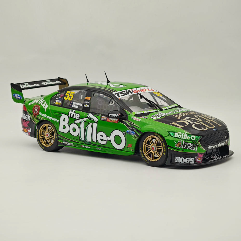 1/18 Apex FORD FG X FALCON #55 REYNOLDS/CANTO POLE POSITION 2015 AD81415 Diecast Model Car - Collectible Racing Vehicle Toy for Adults & Kids - Perfect for Display, Gifts, and Racing Enthusiasts