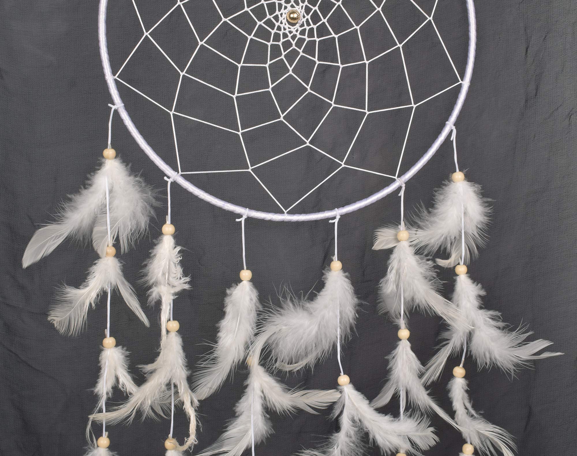 Handmade Dream Catcher - Authentic Native American Wall Hanging for Bedroom Decor, Nursery, Boho Home Decor | Perfect for Spiritual Protection & Peaceful Sleep