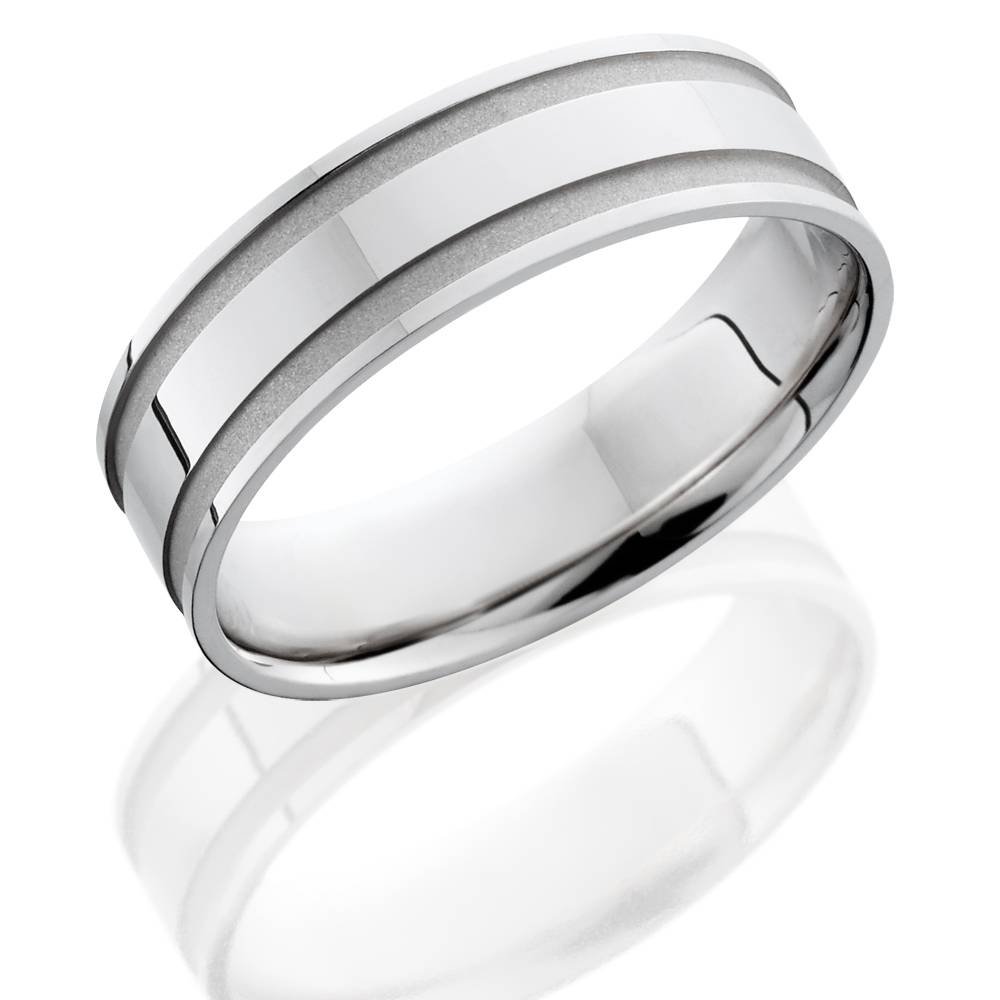 Men's 6mm White Gold Polished Wedding Band Ring - Perfect for Engagement, Anniversary & Everyday Wear