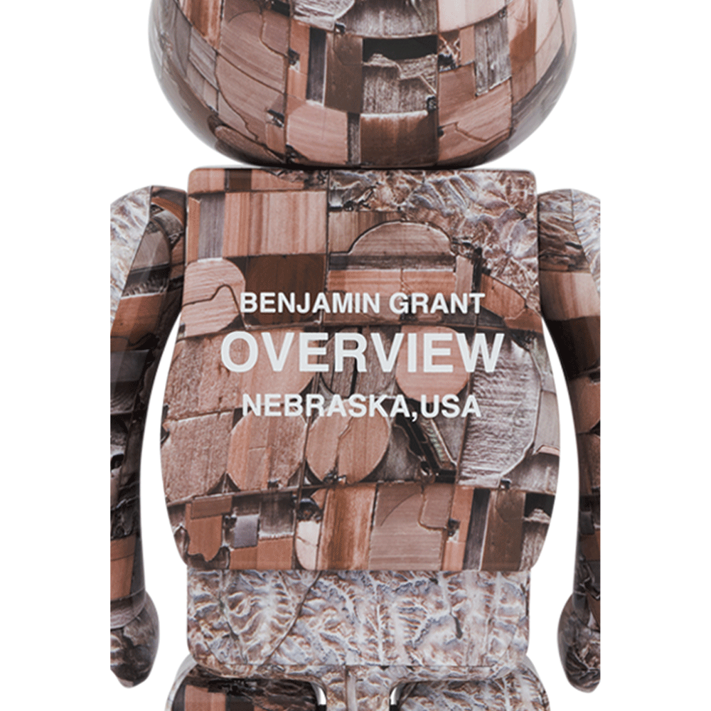 1000% Bearbrick Benjamin Grant Art Toy - Limited Edition Collectible Figure | Perfect for Home Display, Office Decor & Gift Giving