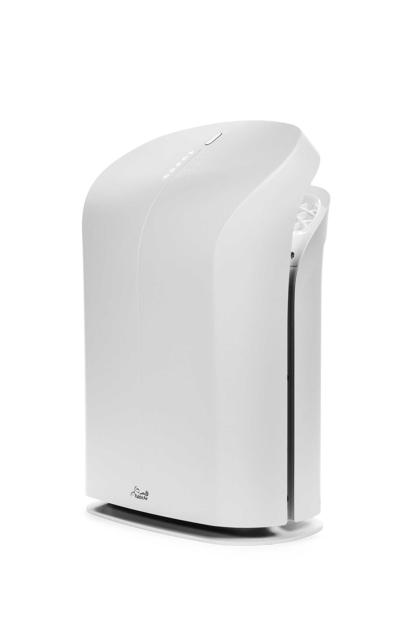 Rabbit Air BioGS 2.0 HEPA Air Purifier for Large Rooms - Ultra Quiet Home Air Cleaner with Activated Carbon Filter for Mold, Dust, Smoke & Pet Allergies - Odor Eliminator (SPA-550A White) - Perfect for Bedrooms, Living Rooms and Offices