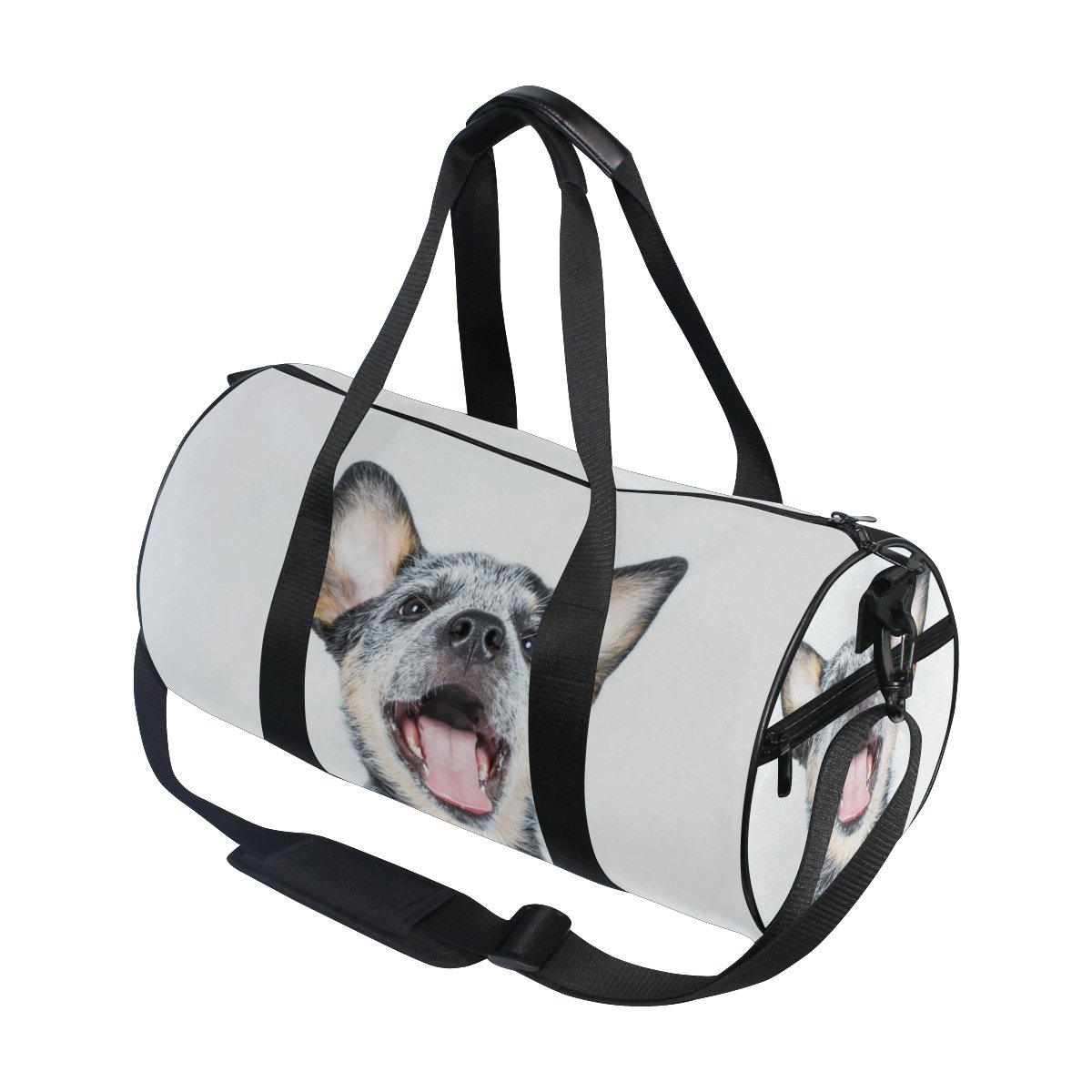 Cooper Girl Cattle Puppy Dog Duffel Bag - Waterproof Travel Gym Bag for Dogs, Sports & Outdoor Activities | Perfect for Pet Travel, Hiking & Gym Workouts