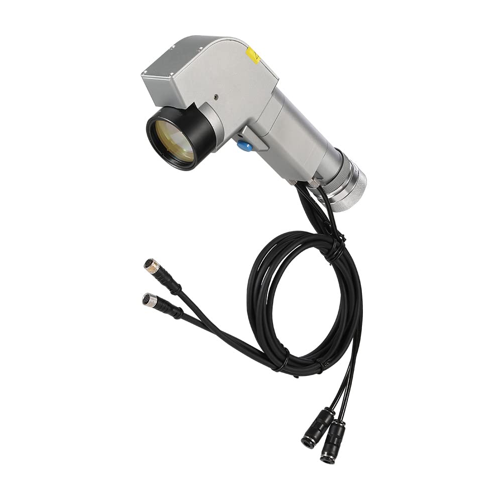 2000W Cloudray Handheld Laser Cleaning Head with QBH Interface for 1064nm Laser Machines - Perfect for Industrial Rust Removal, Mold Cleaning & Surface Preparation
