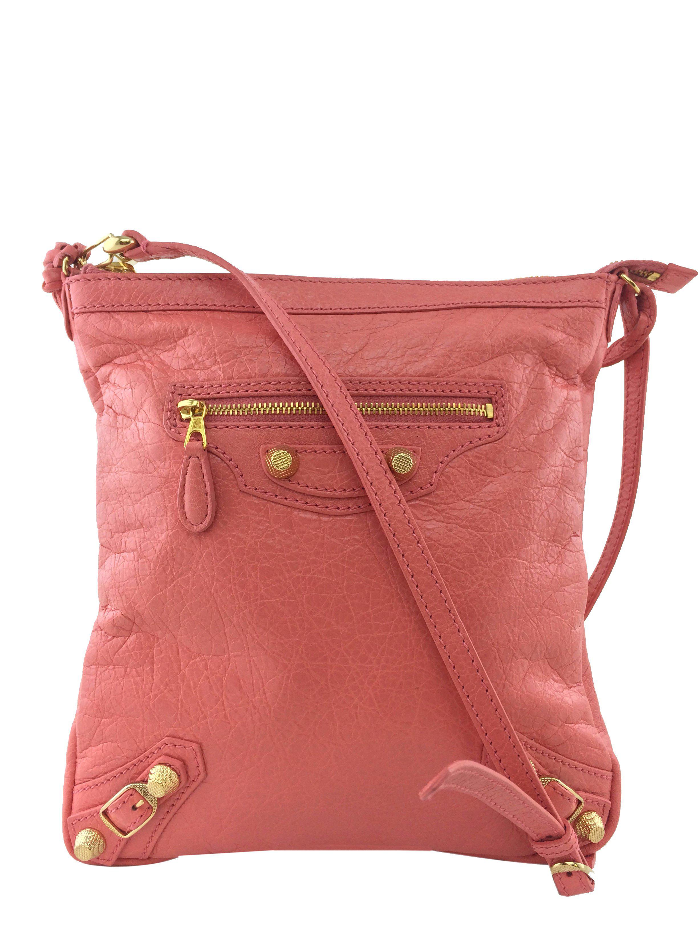 Balenciaga Giant 12 Gold Arena Flat Crossbody Bag for Women - Luxury Designer Shoulder Purse - Perfect for Parties, Travel & Everyday Use