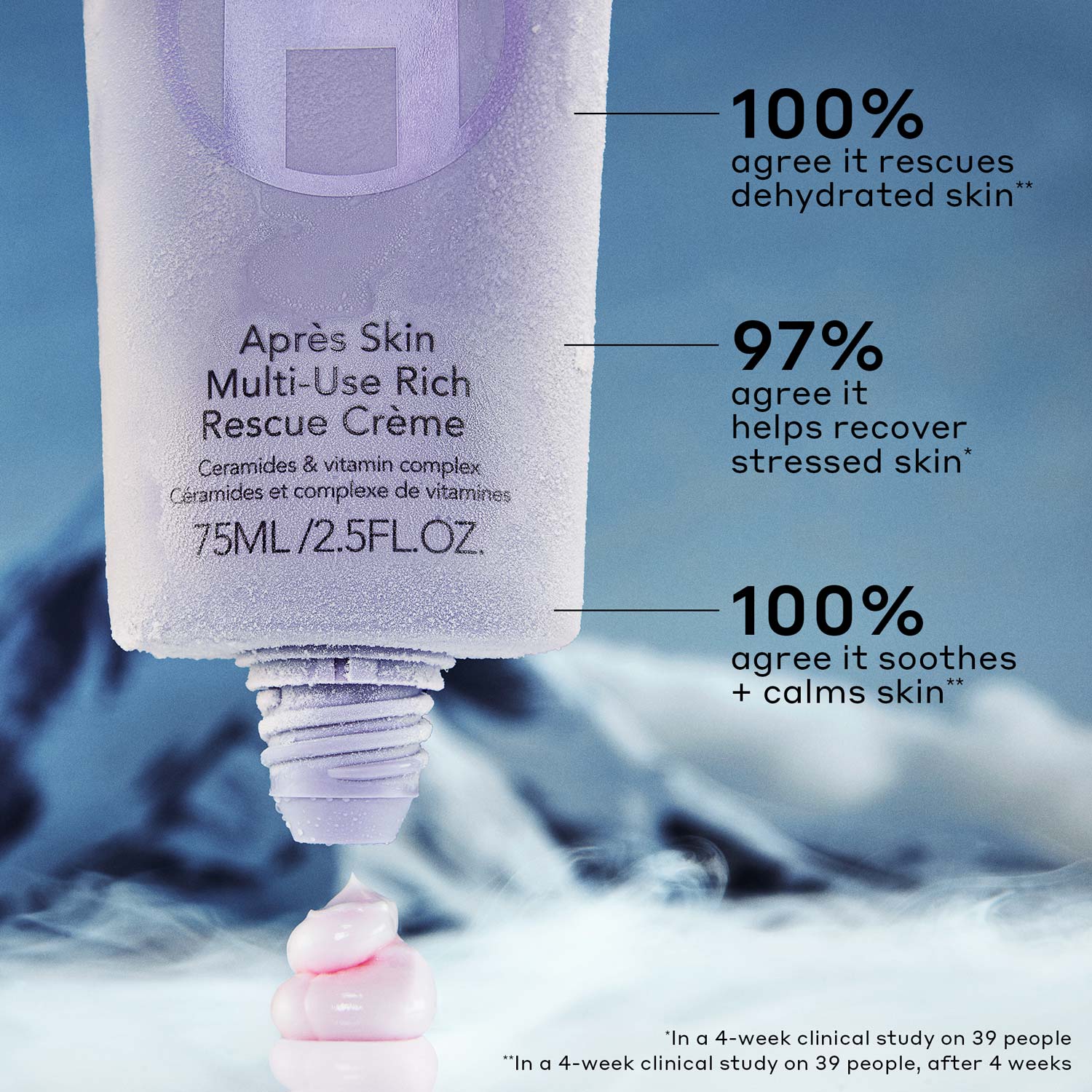 Après Skin Multi-Use Rescue Crème - Overnight Moisturizer & Hydrating Mask for Dry Skin | Perfect for Nighttime Skincare Routine & Spa Days