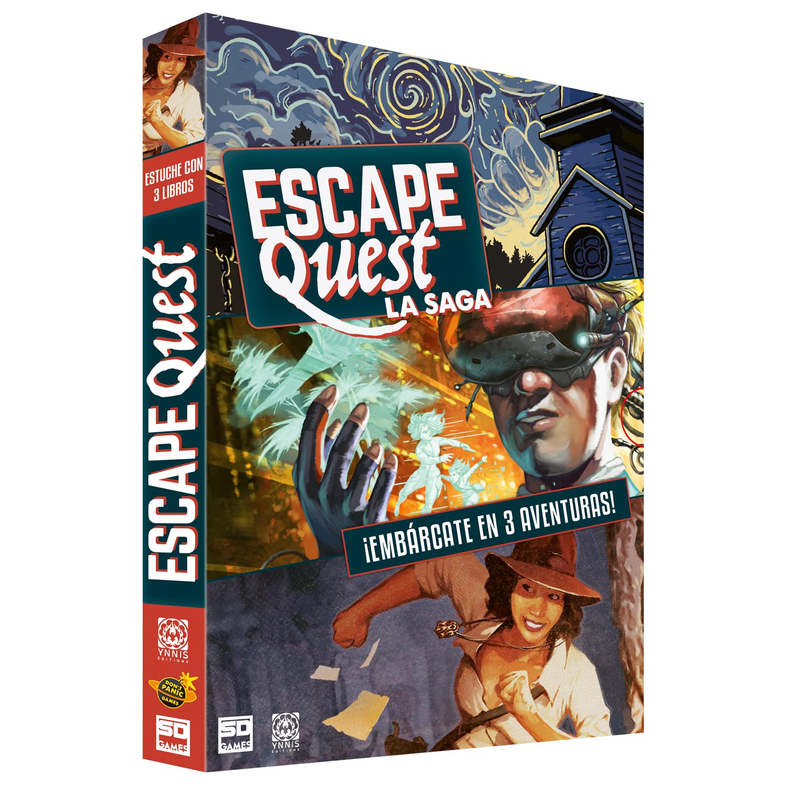 SD GAMES - Escape Quest Pack: The Saga Adventure Game | Puzzle Solving & Family Fun Game Night