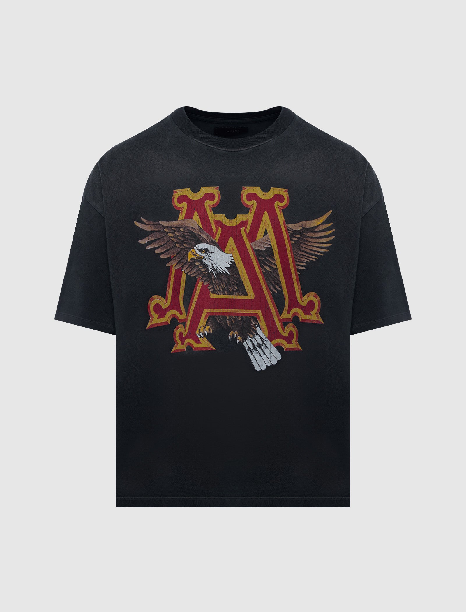 MA EAGLE Oversized T-Shirt for Men - Soft Cotton Relaxed Fit Tee - Casual Streetwear for Everyday Wear & Lounge
