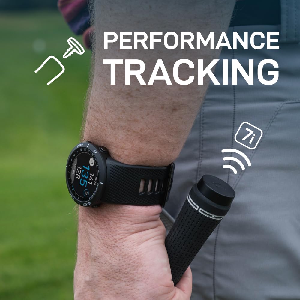 Shot Scope V5 Golf GPS Watch - Accurate Rangefinder & Performance Tracker for Golfers | Perfect for Course Play & Practice Sessions